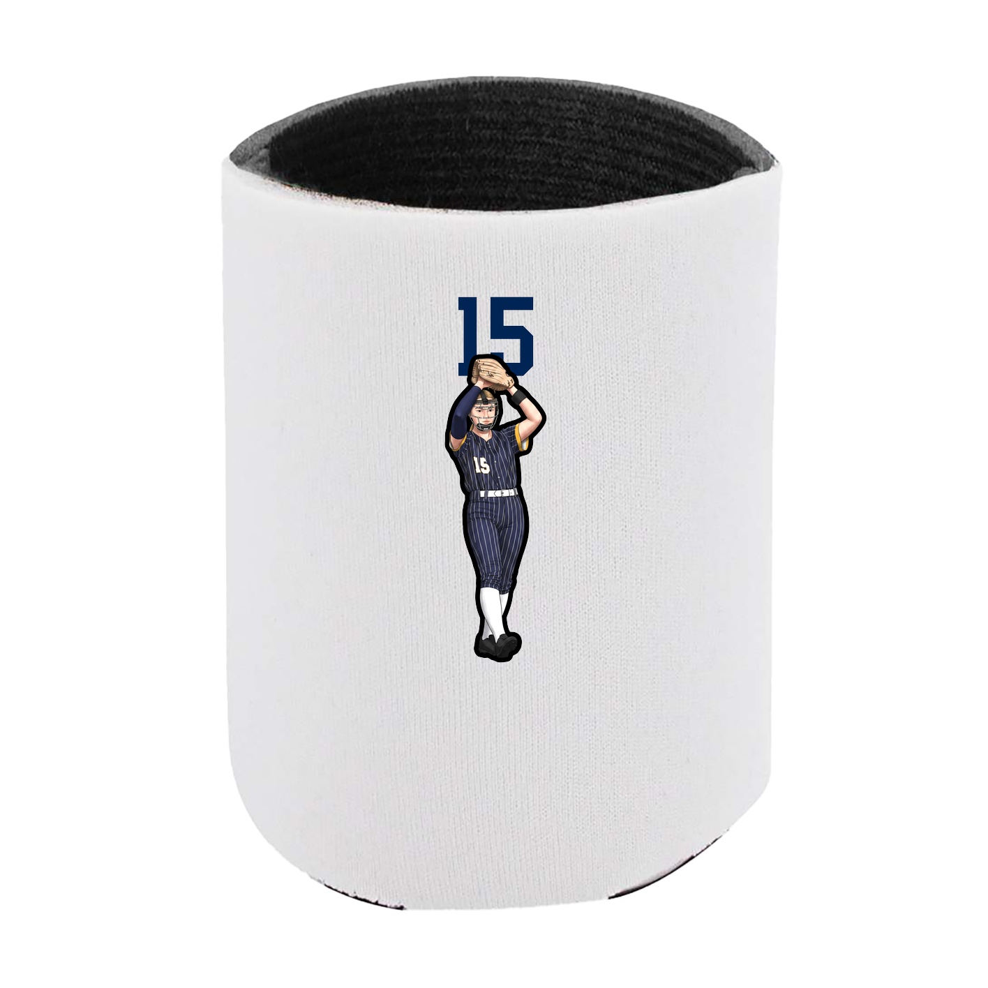 Can Holder — Number Top in White