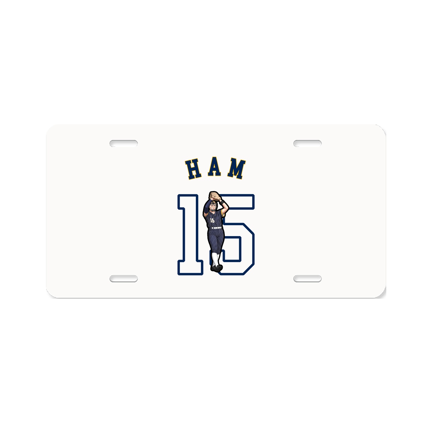 License Plate — Shirsey Arch in Classic