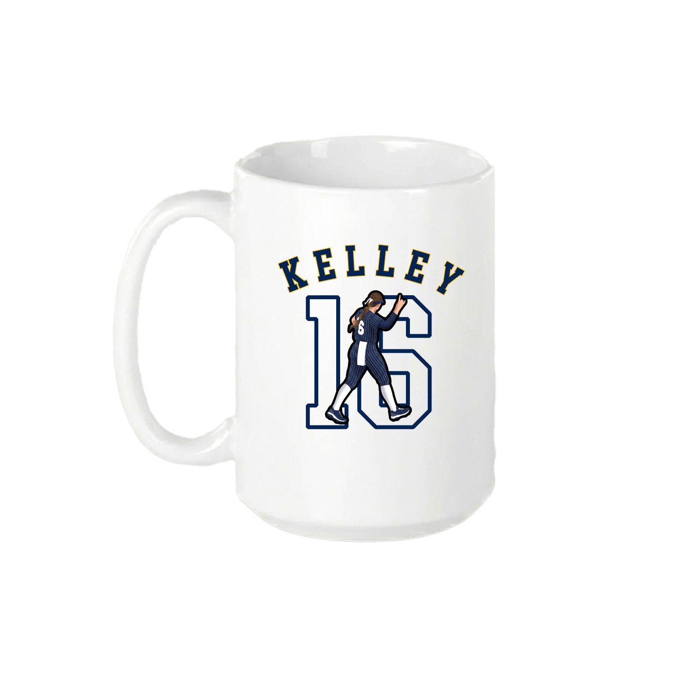 15oz Coffee Mug — Shirsey Arch in White