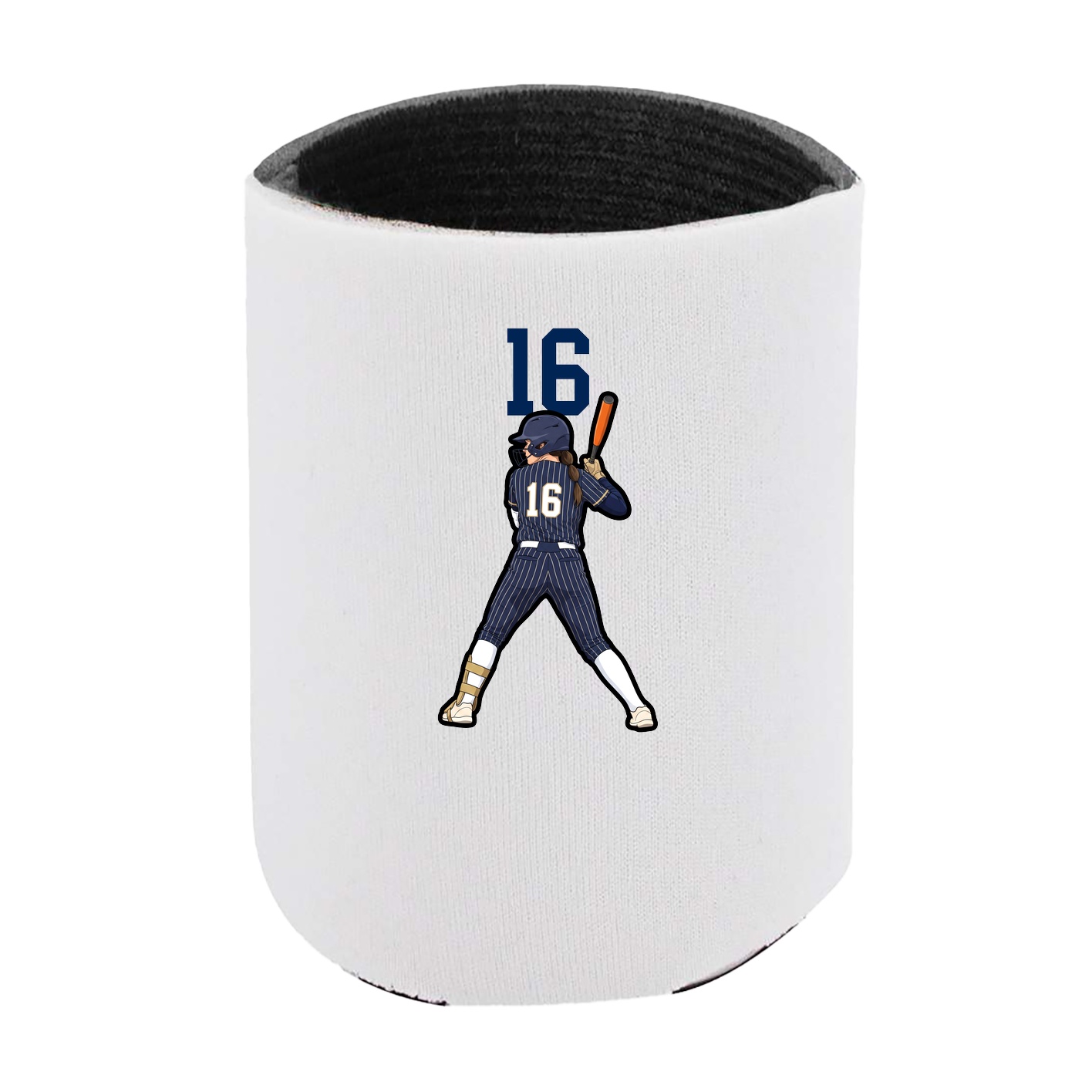 Can Holder — Number Top in White