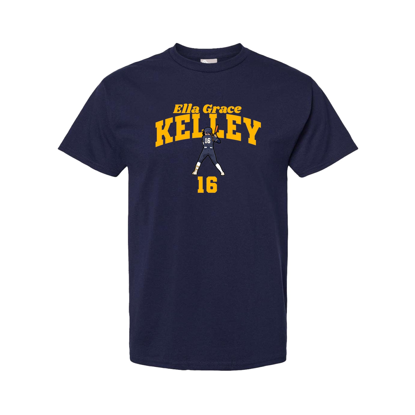 Youth Tee — Signature Arch in Navy