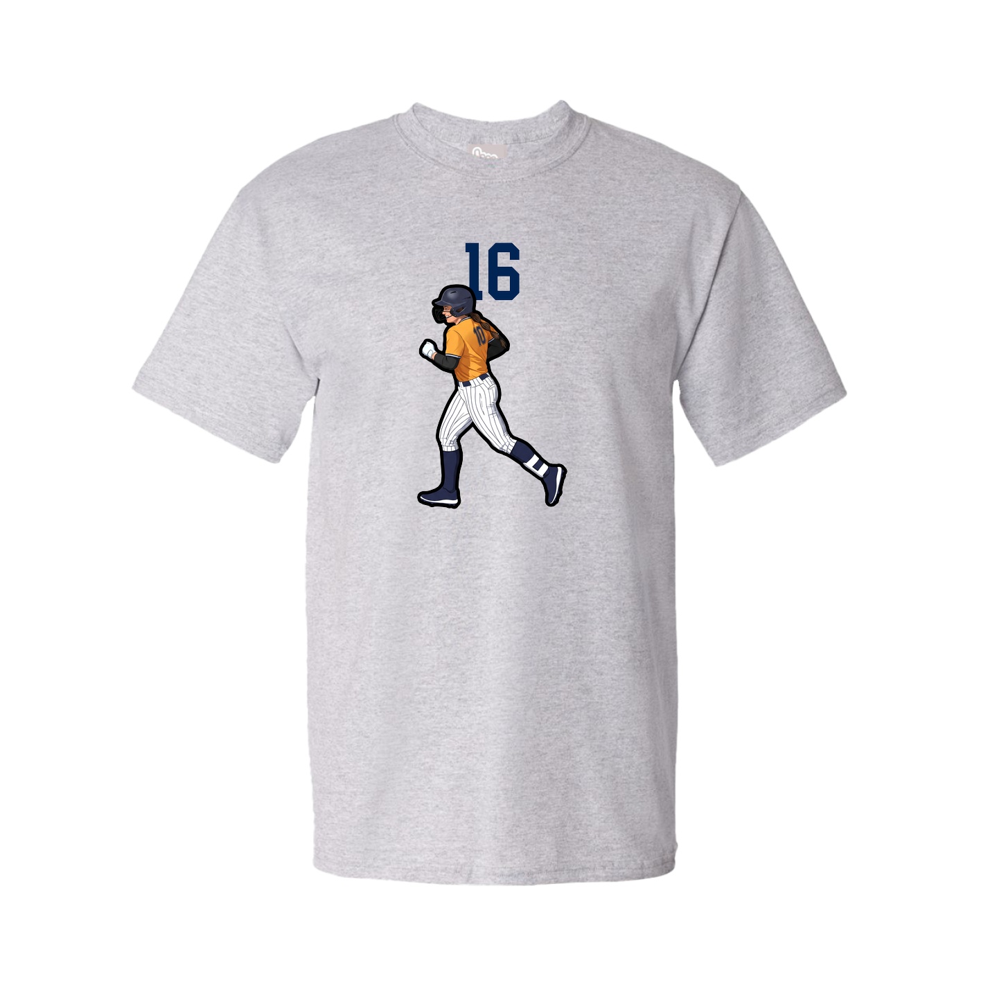 Tee — Number Top in Grey
