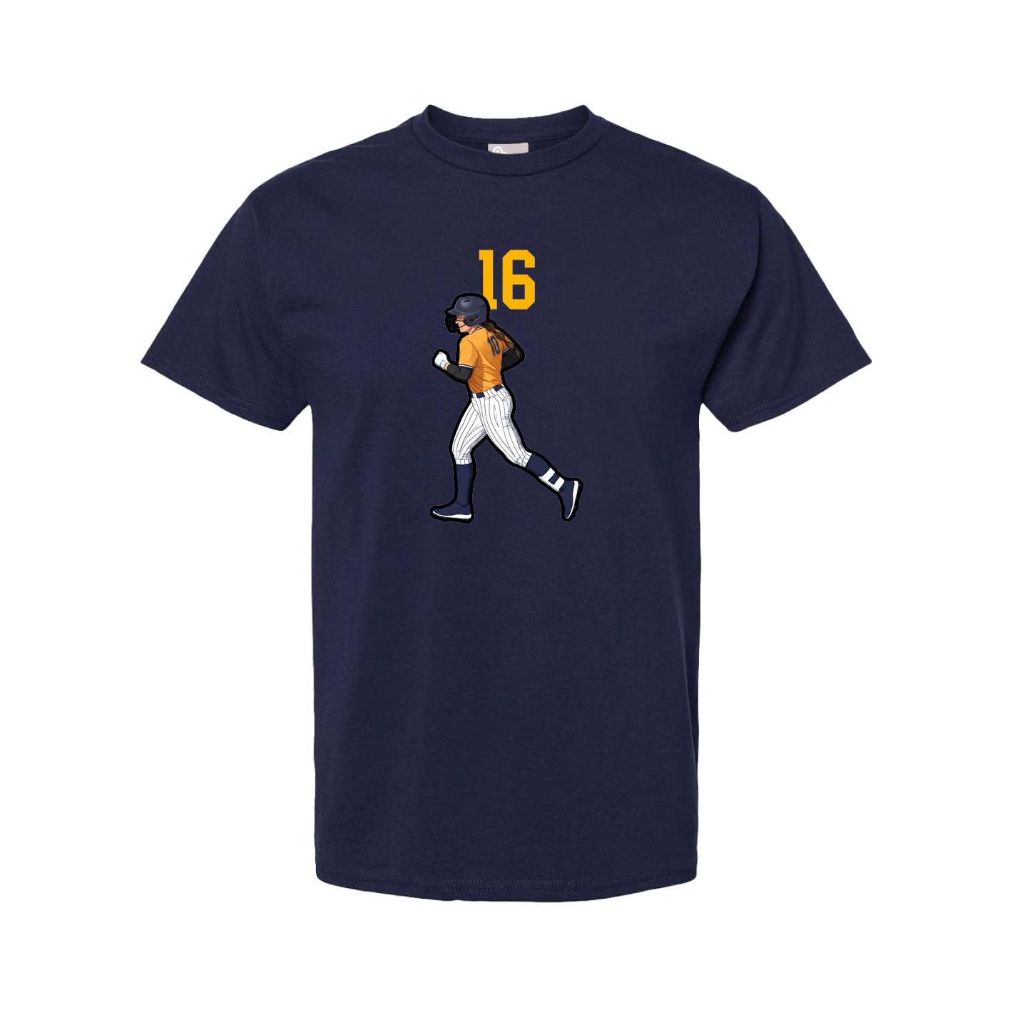 Tee — Number Top in Navy