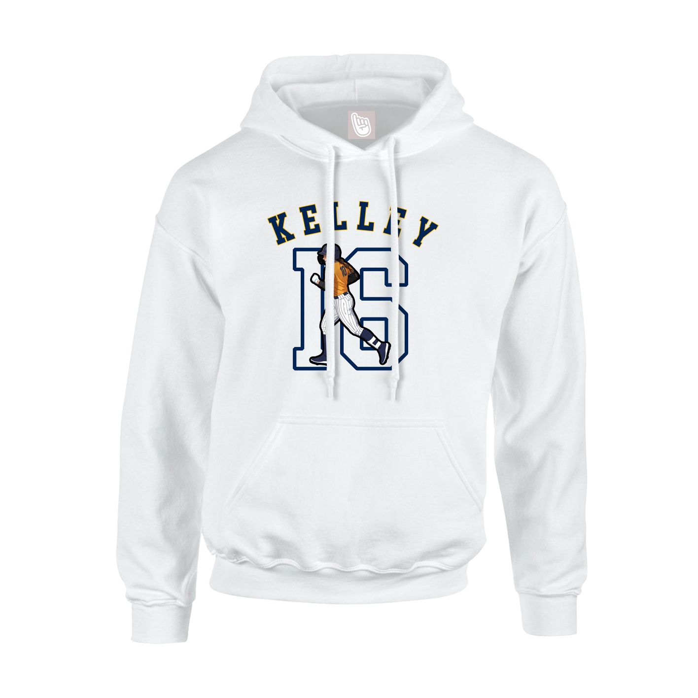 Hoodie — Shirsey Arch in White