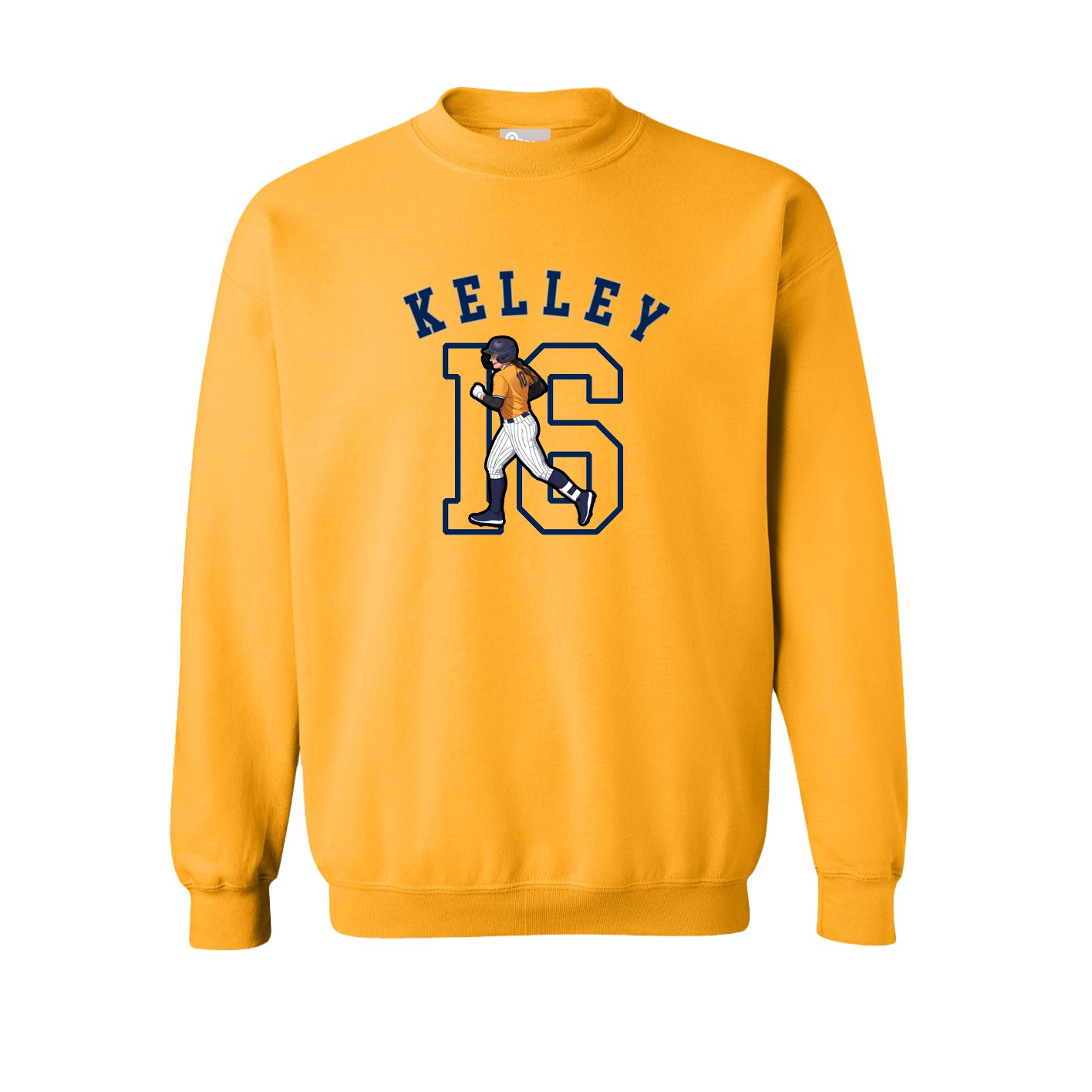 Fleece Crew — Shirsey Arch in Gold