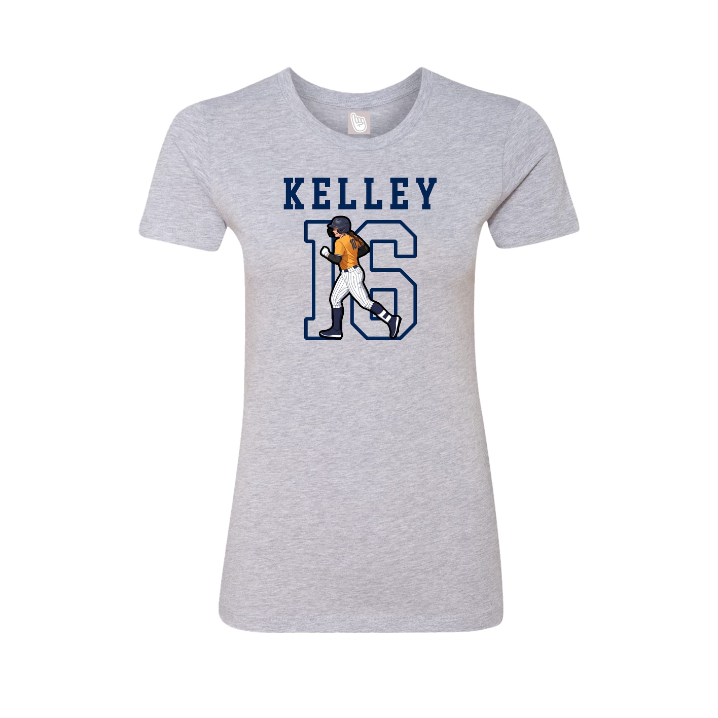 Fitted Women's Tee — Shirsey in Grey