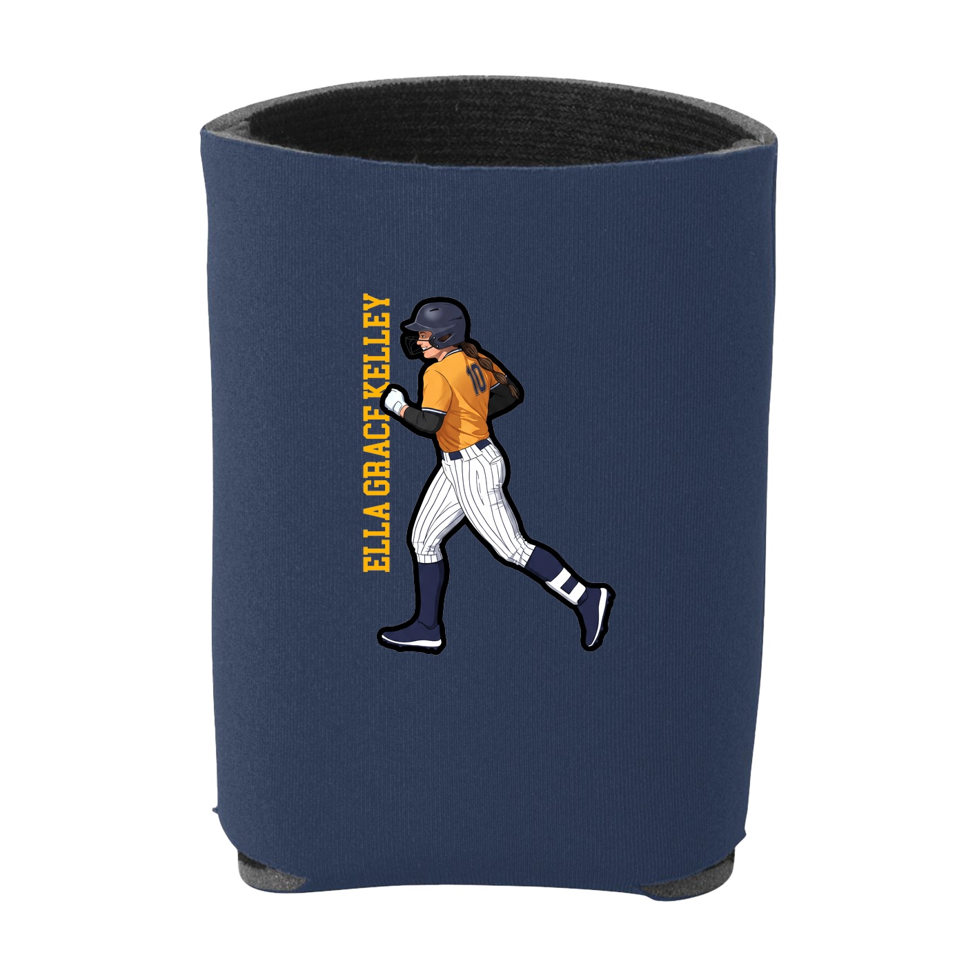 Can Holder — Name Vertical in Navy