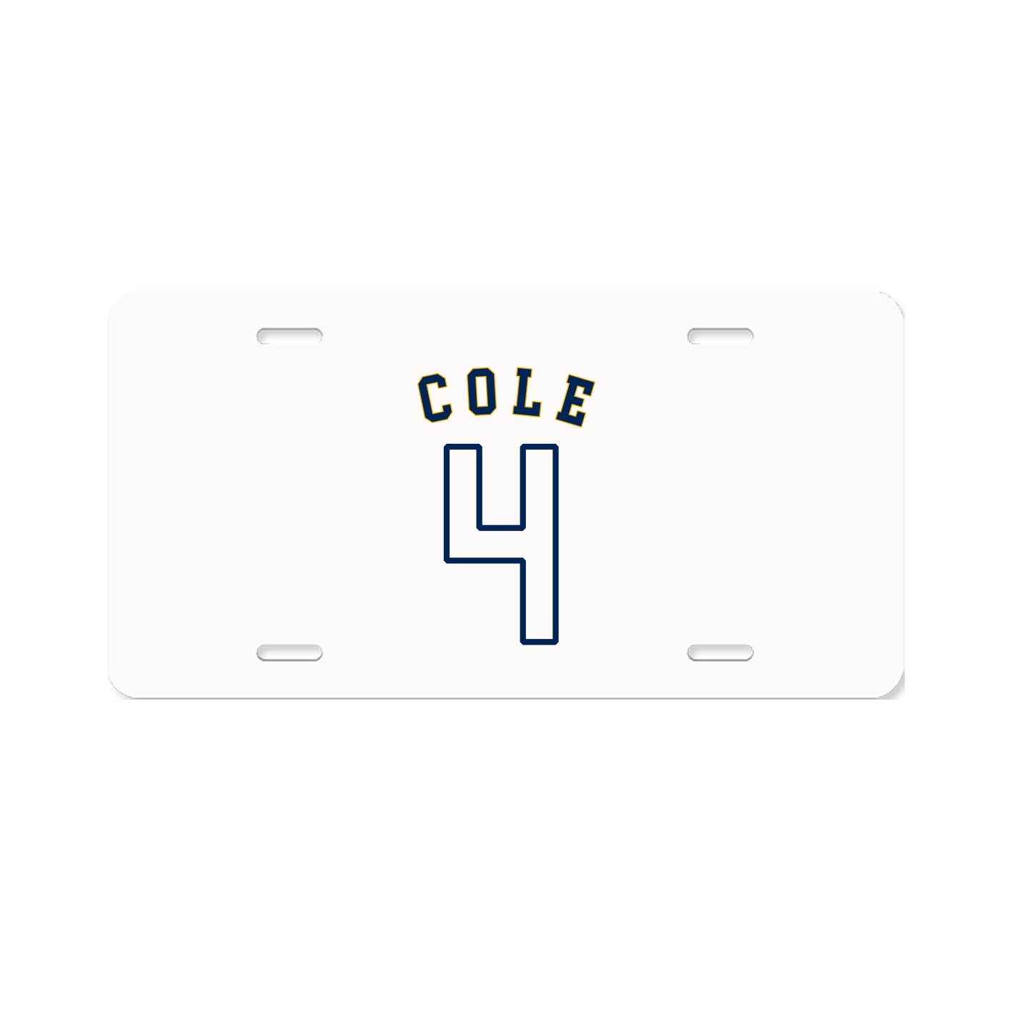 License Plate — Shirsey Arch in Classic