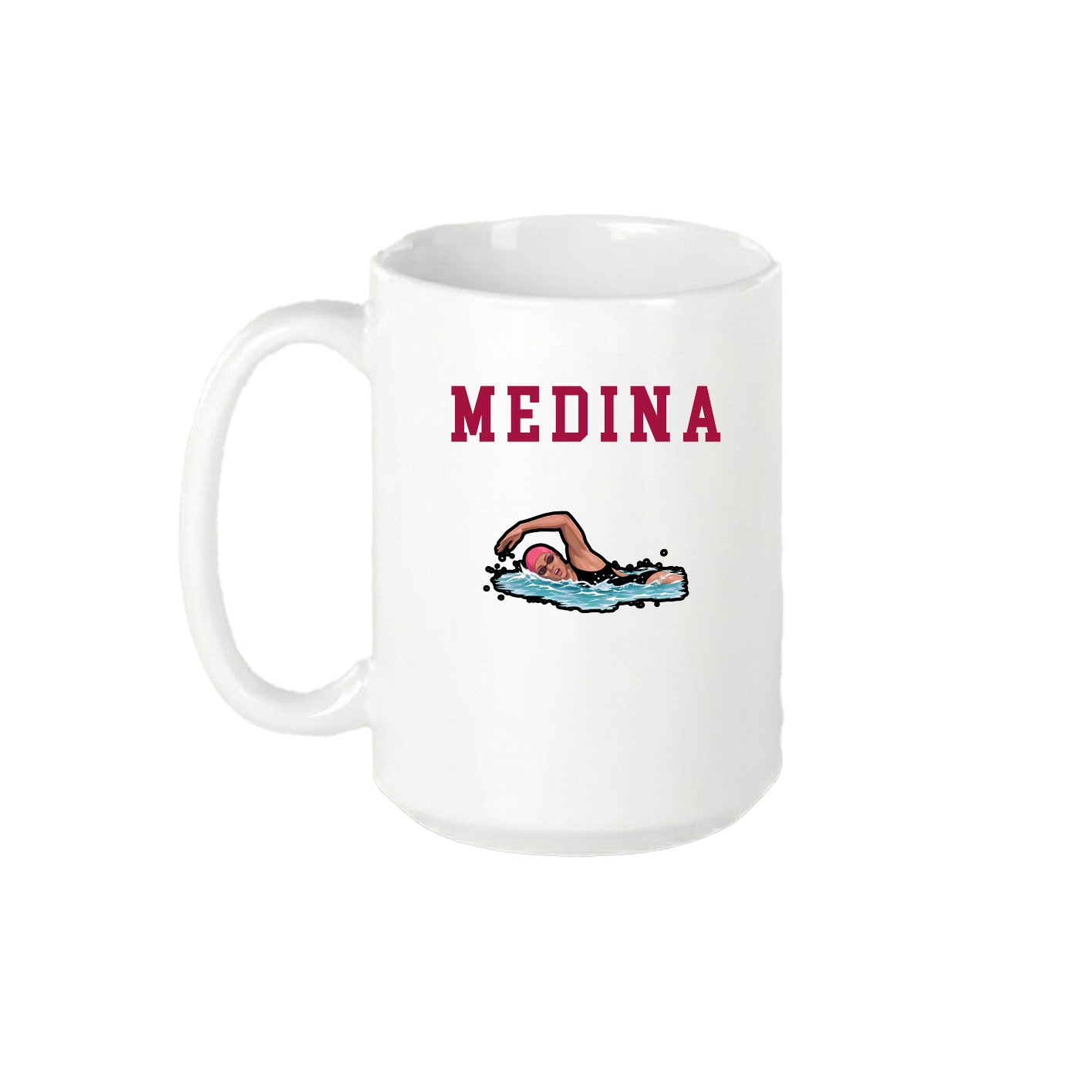 15oz Coffee Mug — Shirsey in White