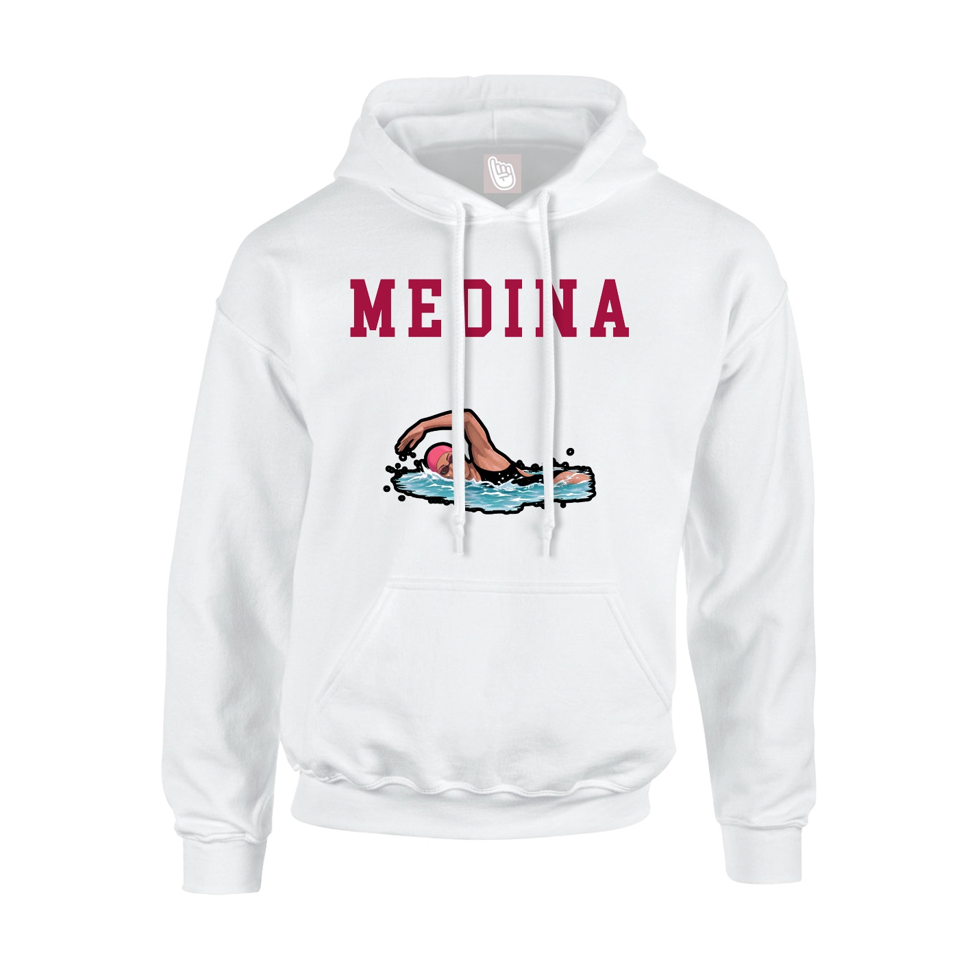 Youth Hoodie — Shirsey in White