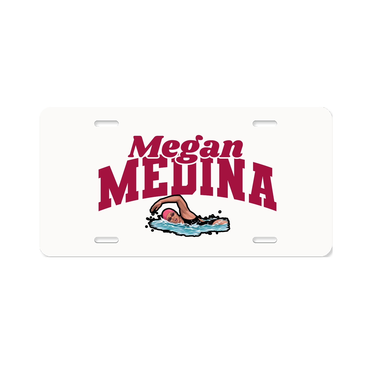 License Plate — Signature Arch in Classic
