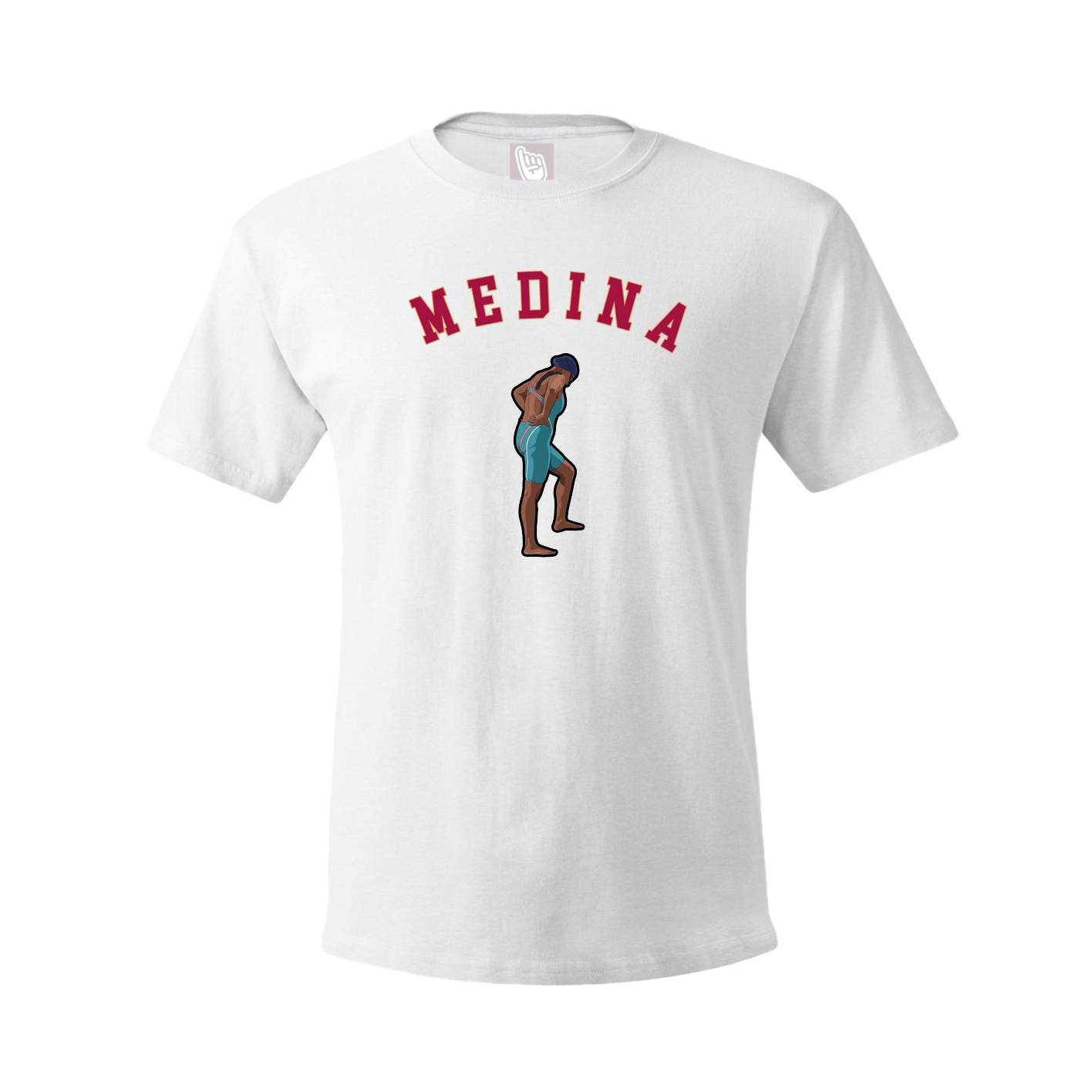 Youth Tee — Shirsey Arch in White