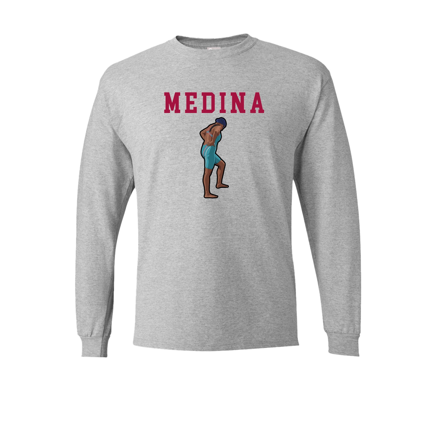 Long Sleeve Tee — Shirsey in Grey