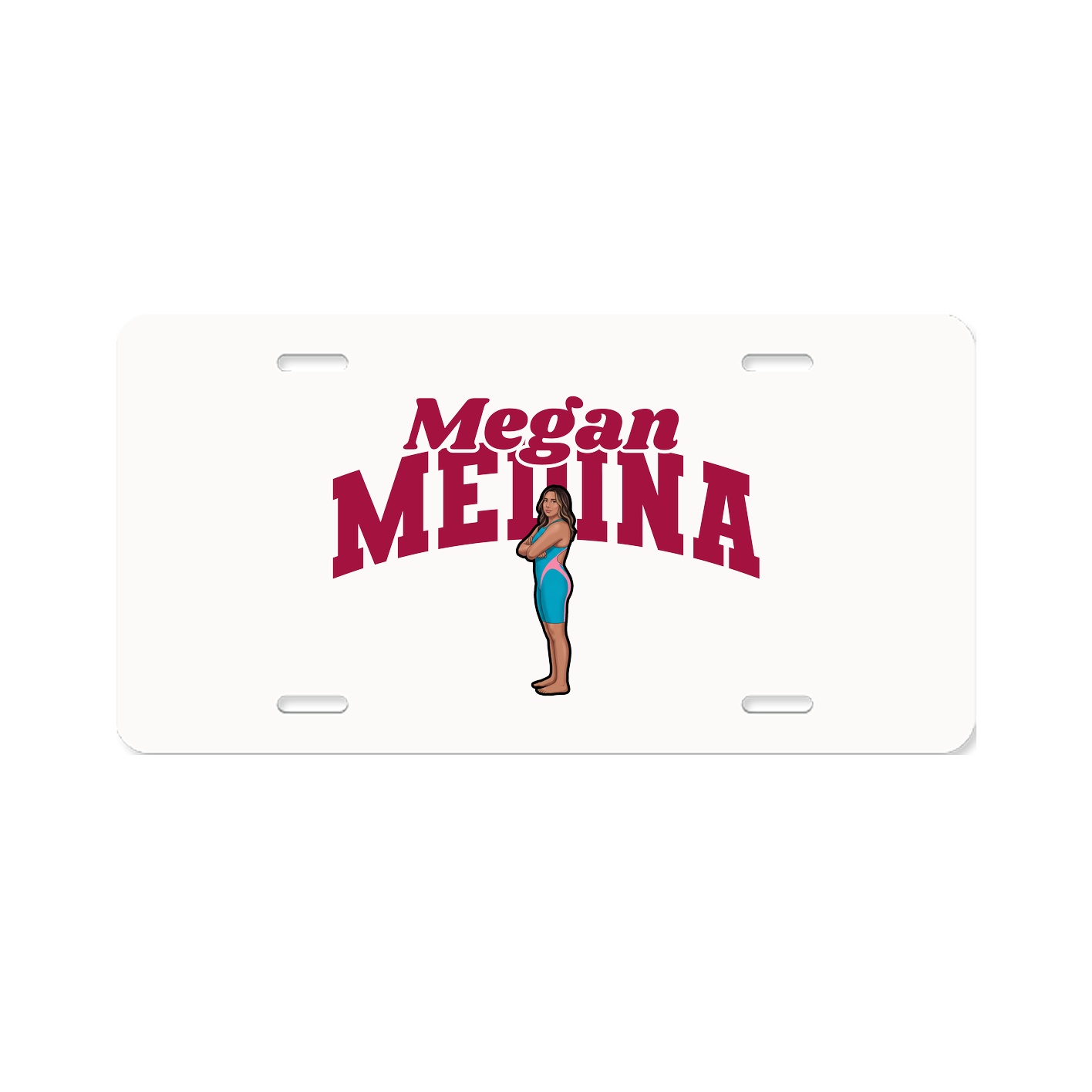 License Plate — Signature Arch in Classic