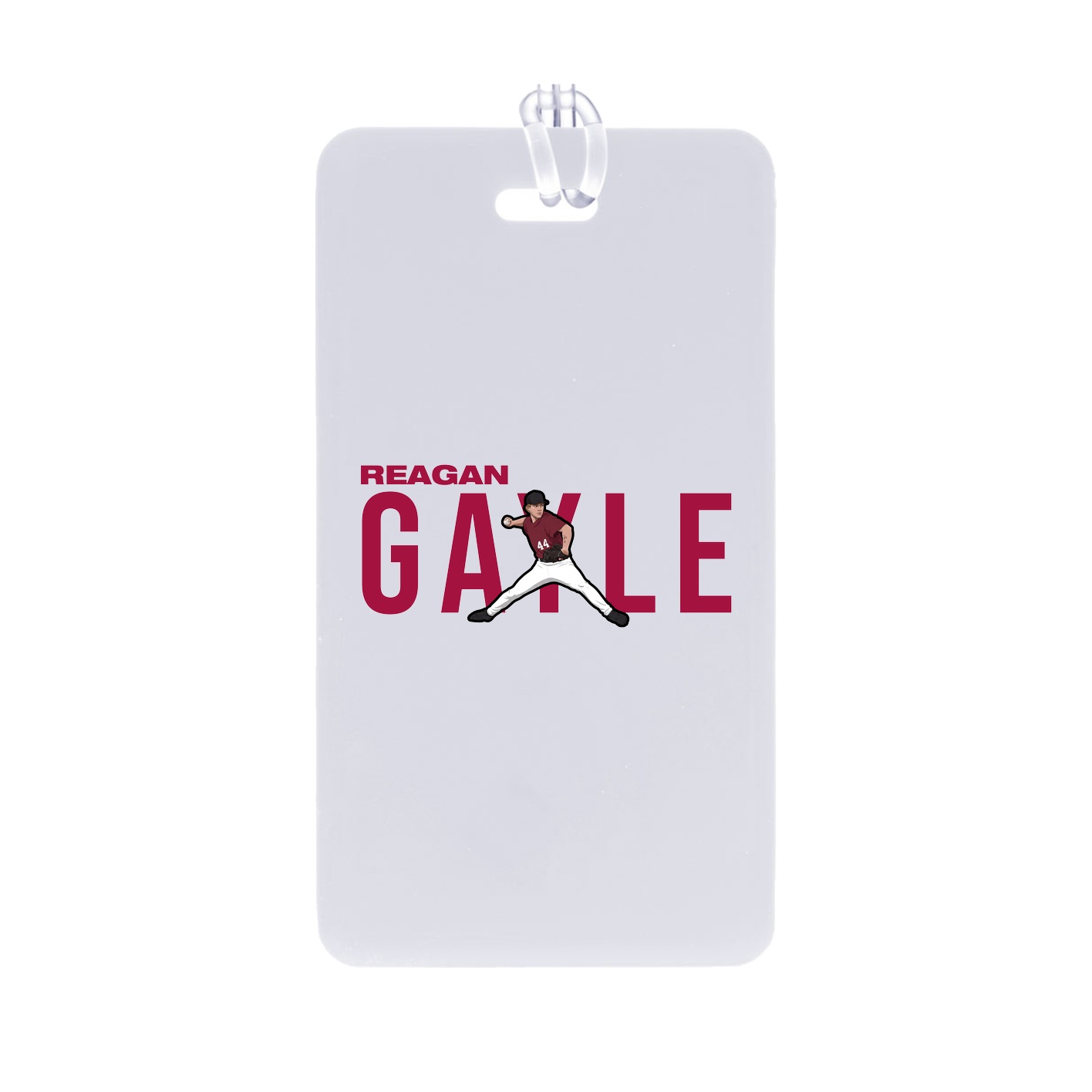 Bag Tag — Player Name in Classic