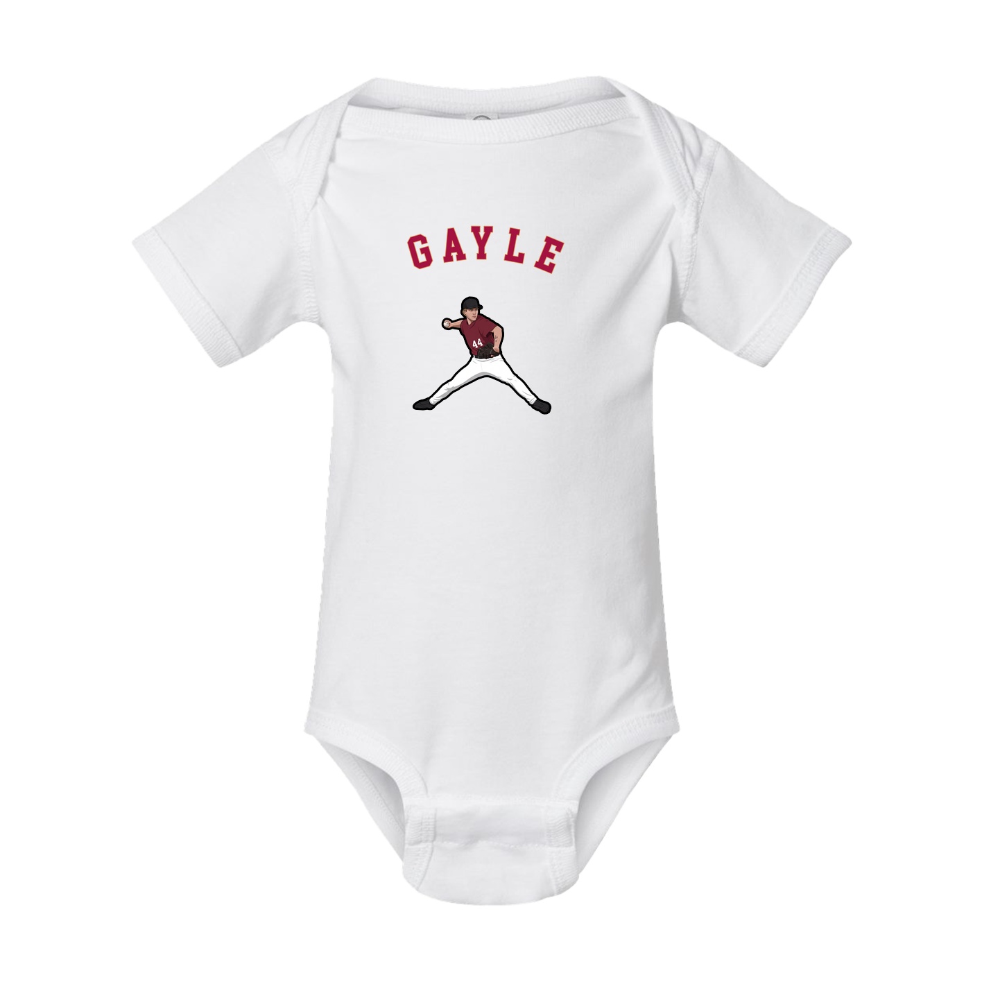 Baby Onesie — Shirsey Arch in White