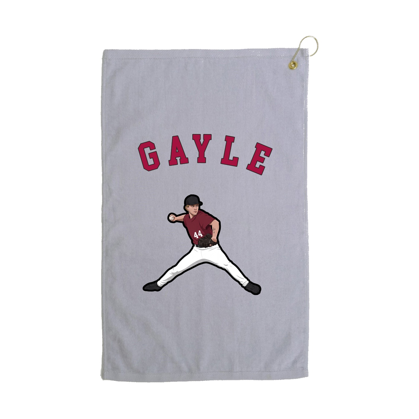 Golf Towel — Shirsey Arch in Grey