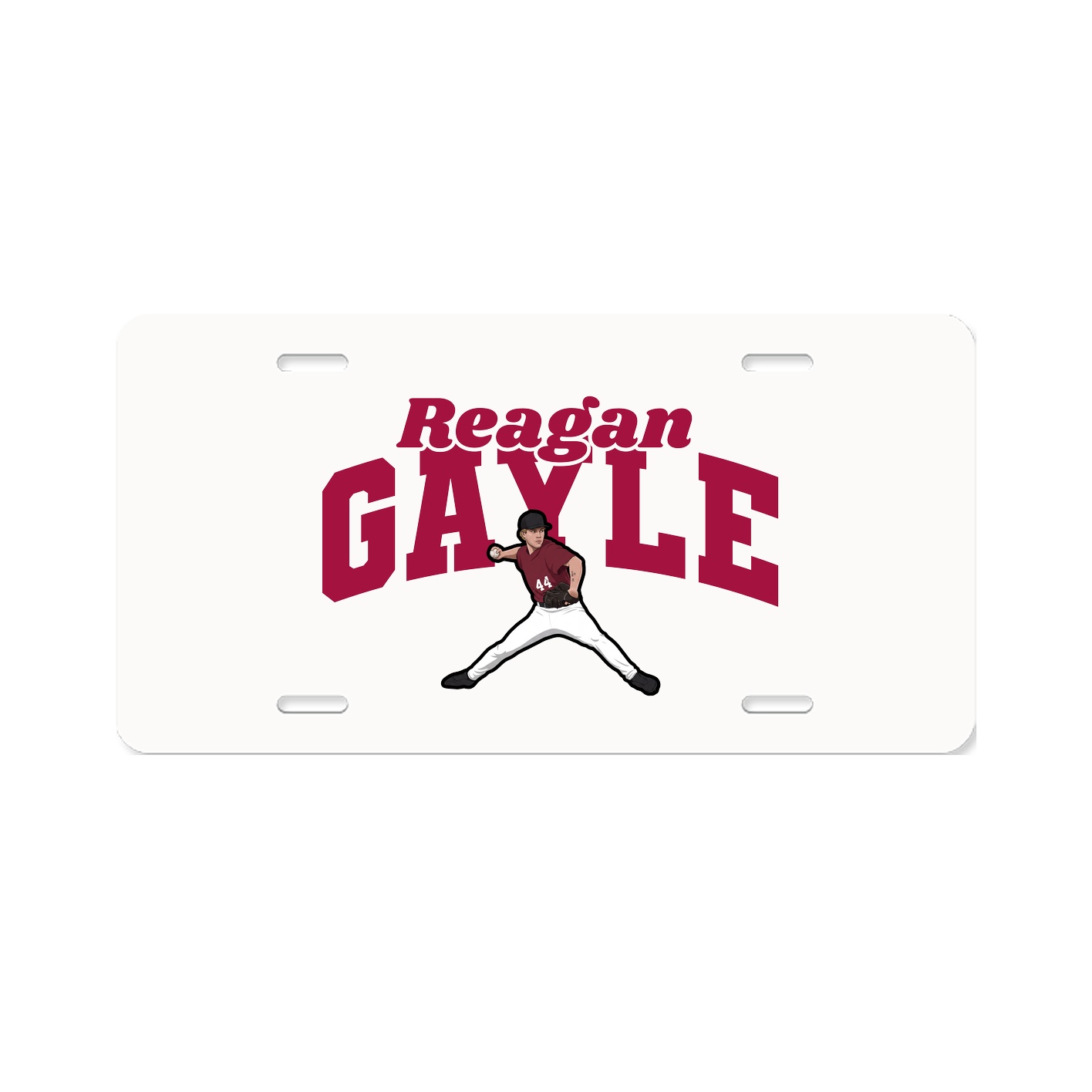 License Plate — Signature Arch in Classic
