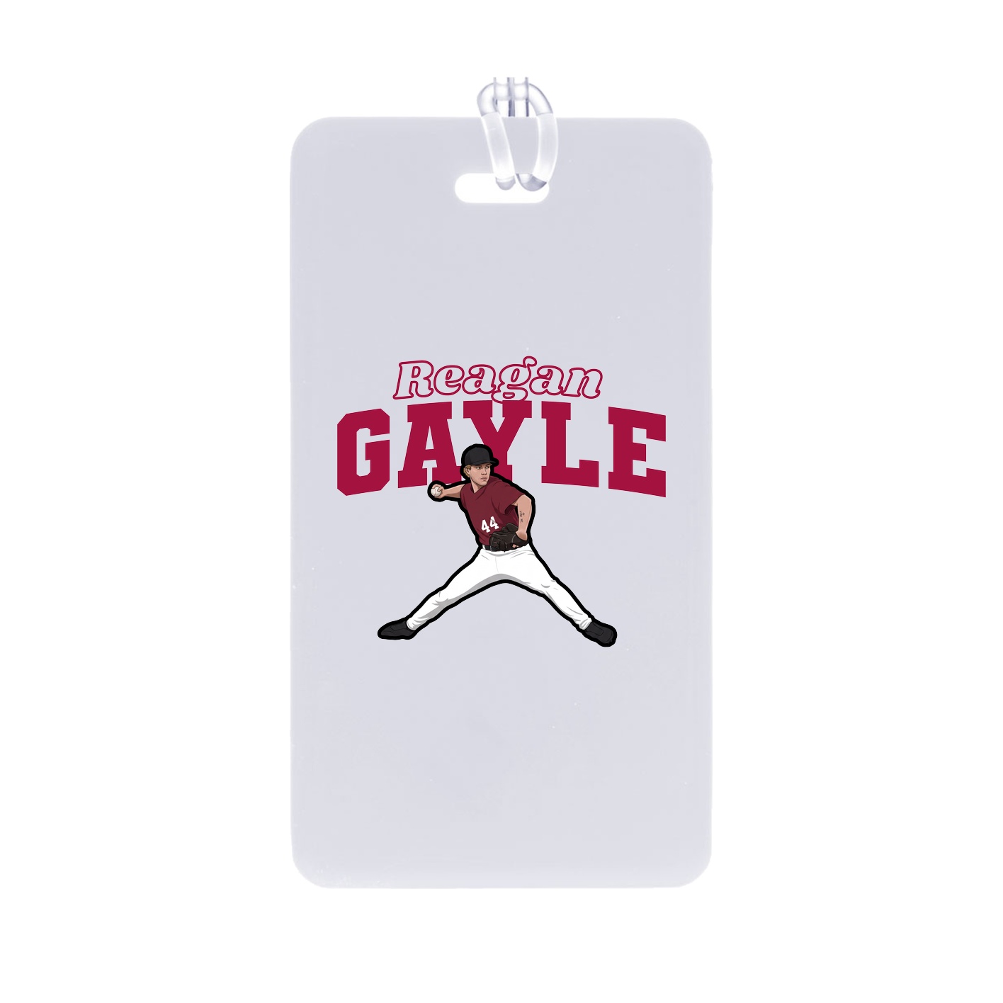 Bag Tag — Name Arch in Classic