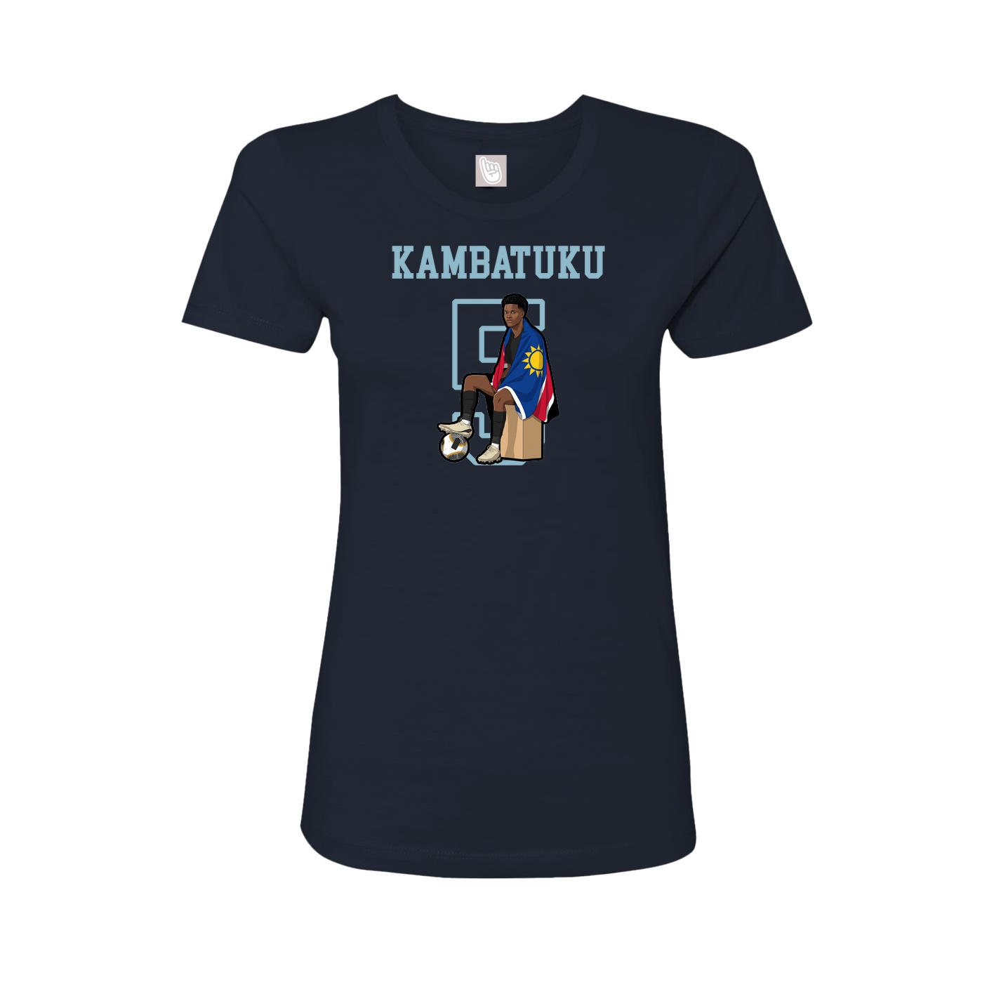 Fitted Women's Tee — Shirsey in Navy