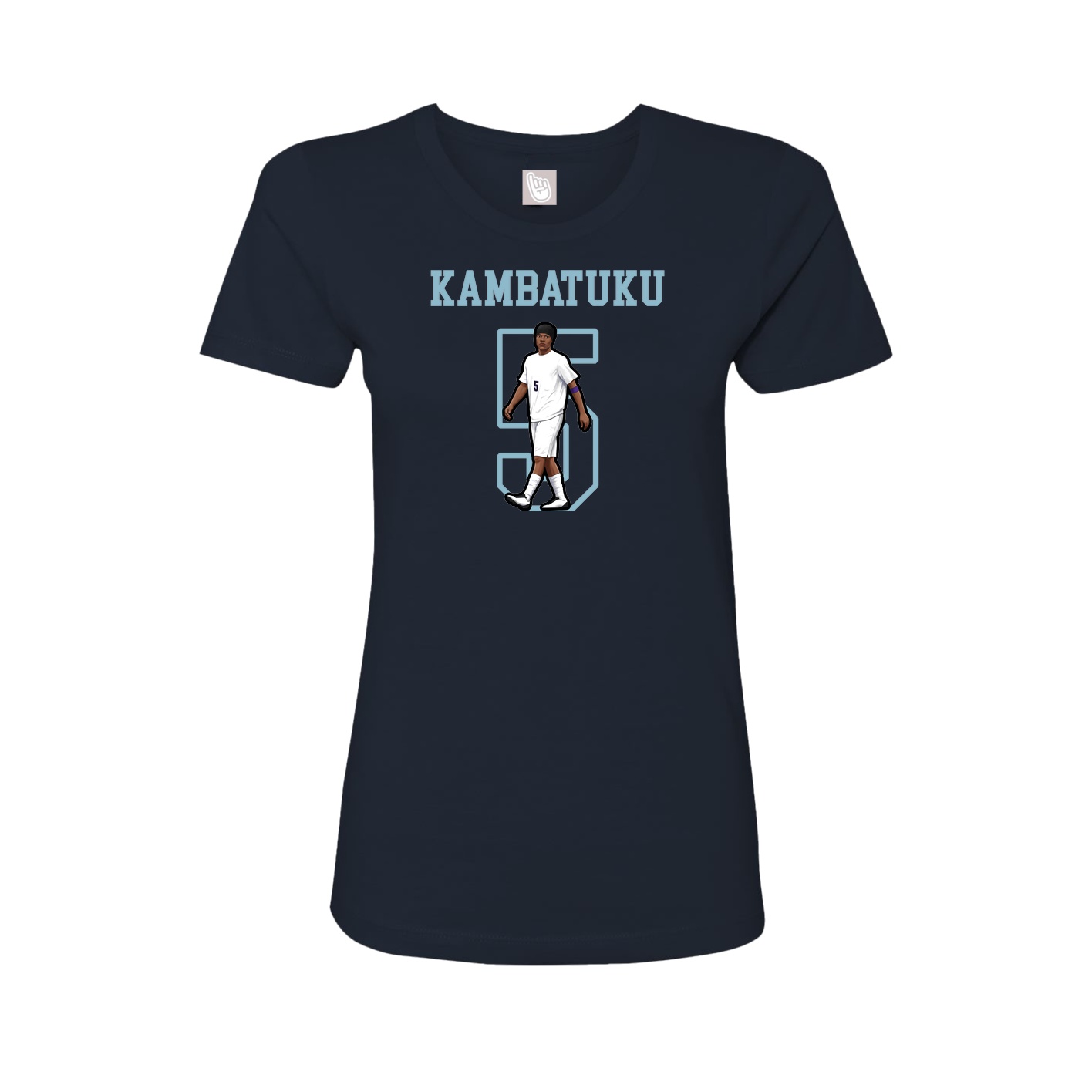 Fitted Women's Tee — Shirsey in Navy