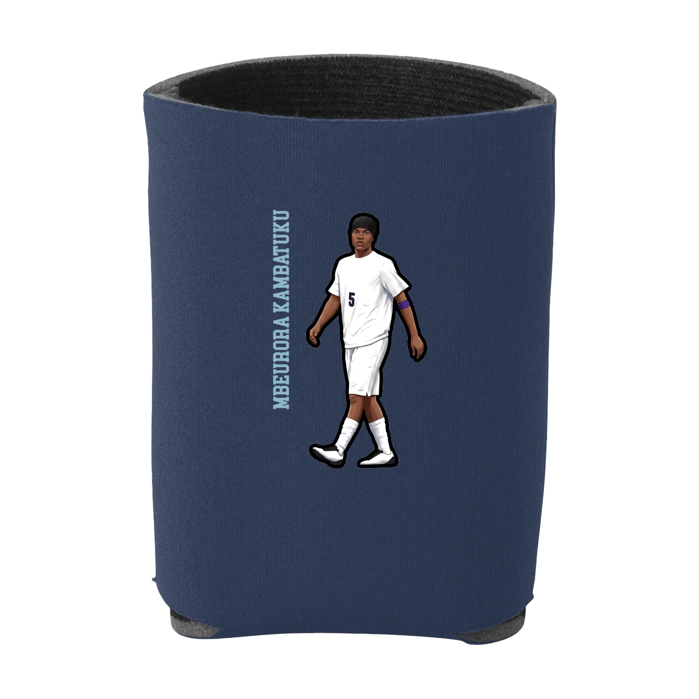Can Holder — Name Vertical in Navy