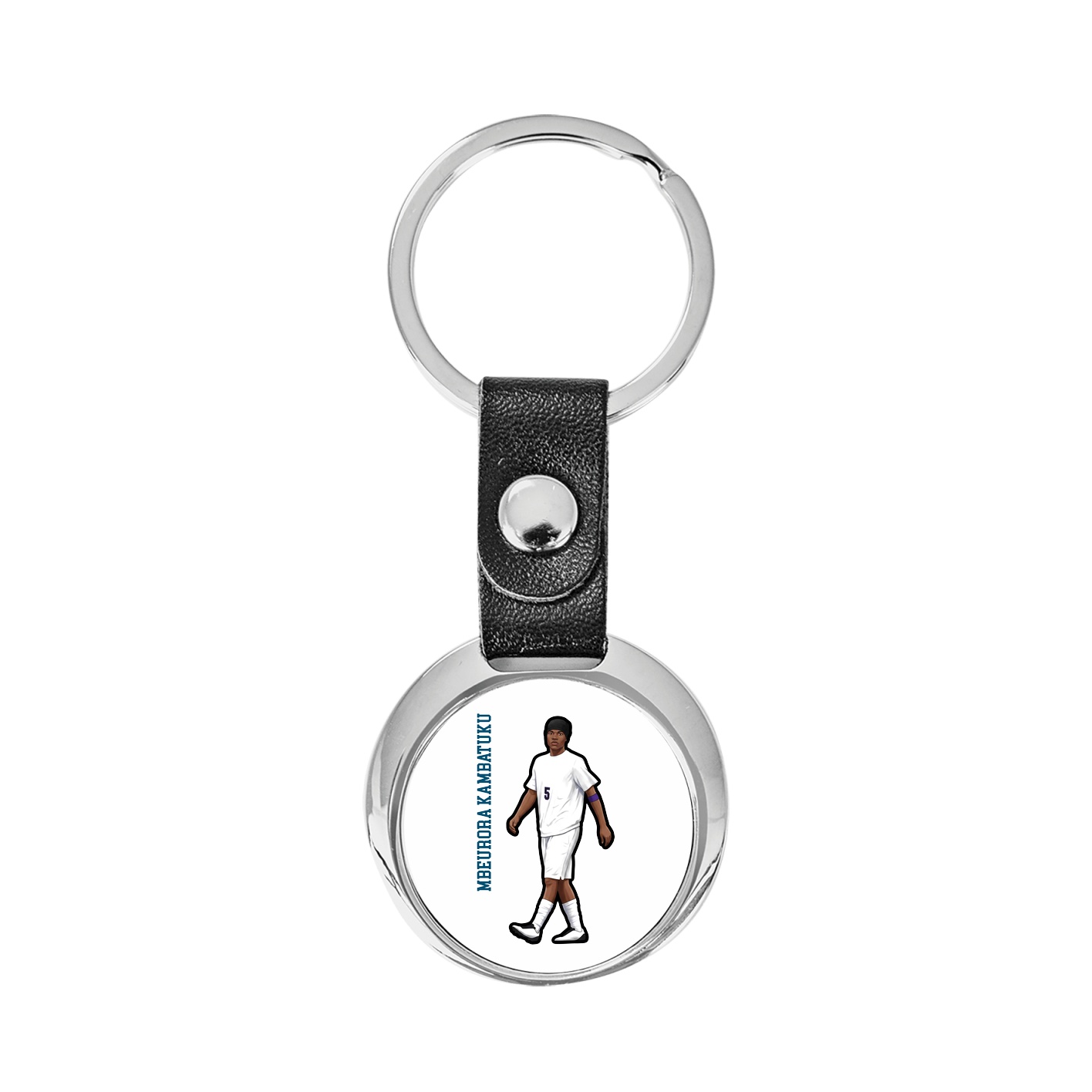 Key Chain — Name Vertical in Classic