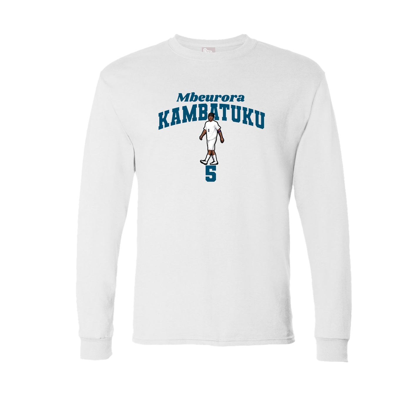Long Sleeve Tee — Signature Arch in White