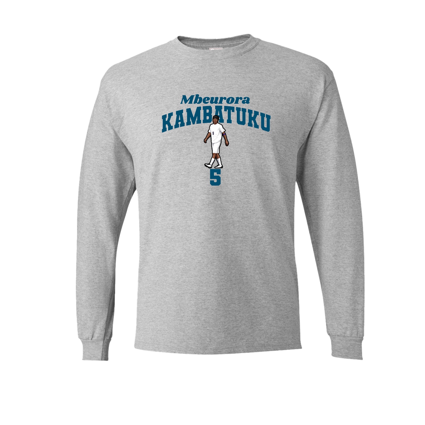 Long Sleeve Tee — Signature Arch in Grey