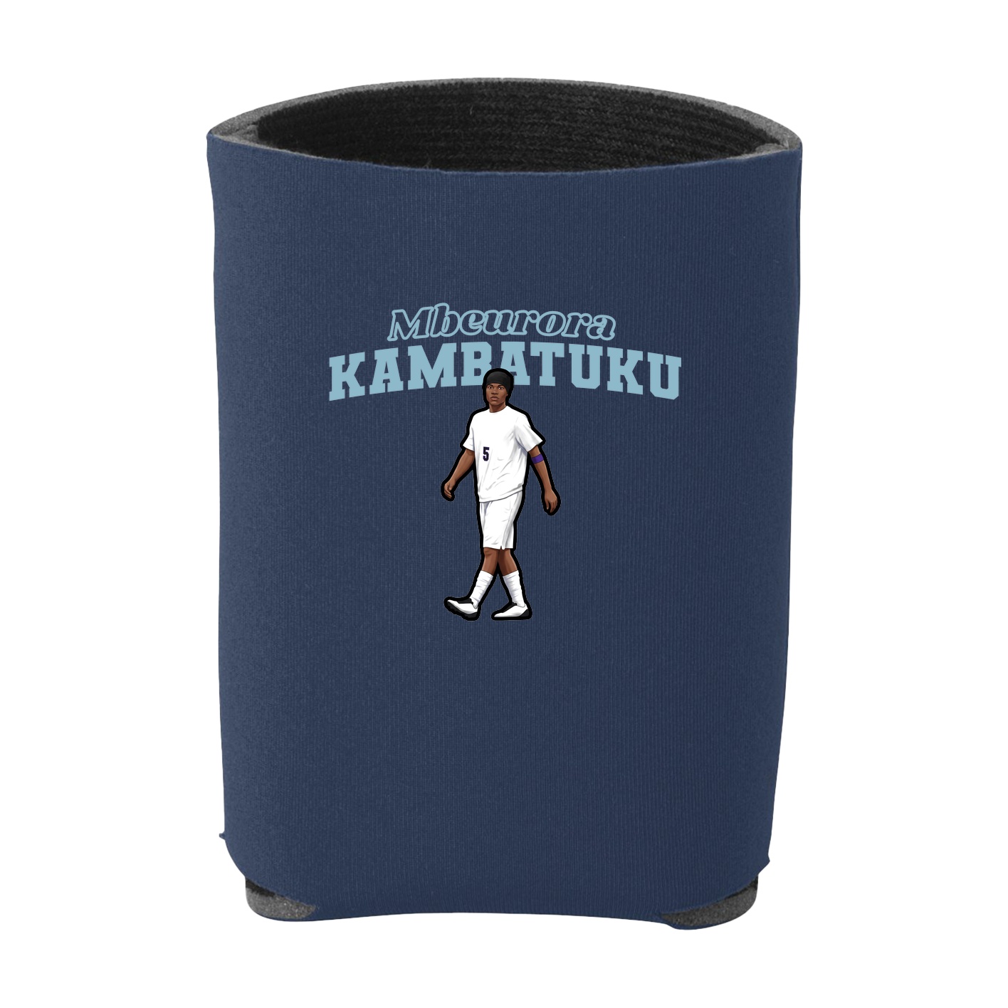 Can Holder — Name Arch in Navy