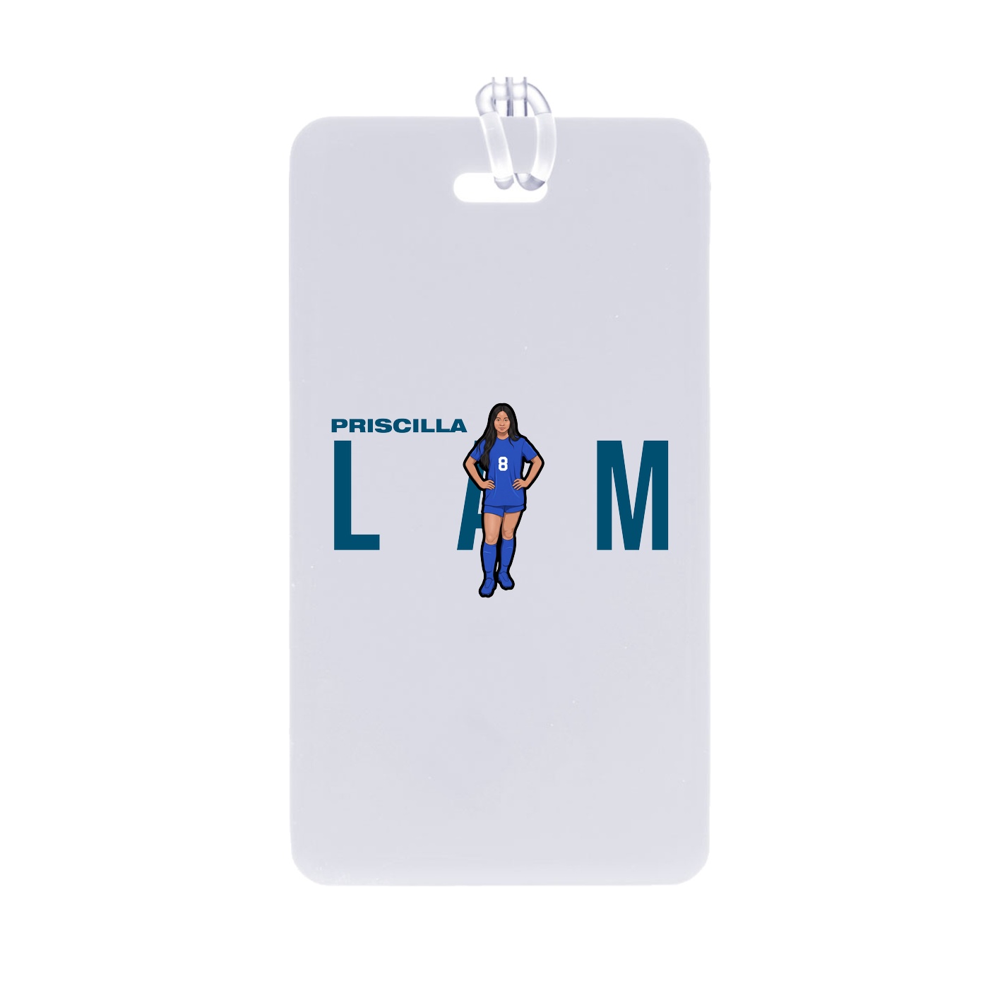 Bag Tag — Player Name in Classic