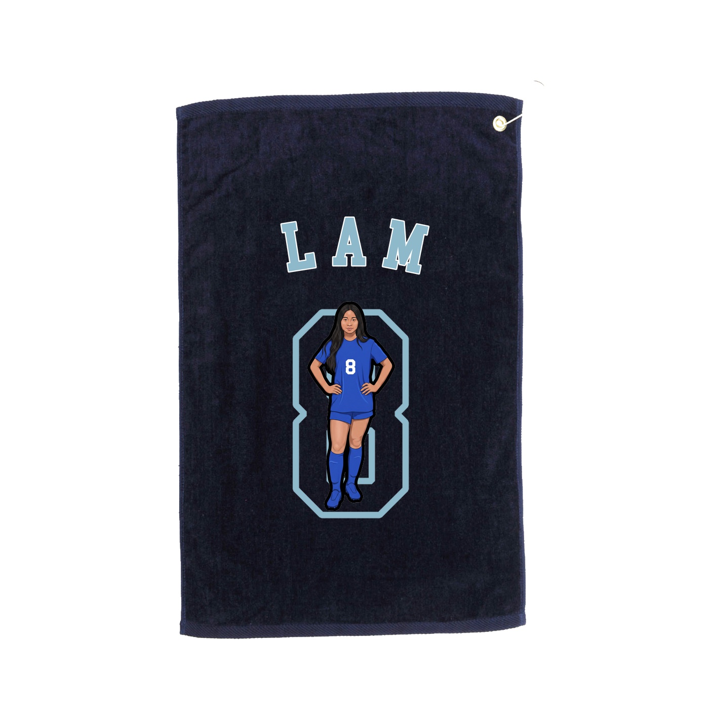 Golf Towel — Shirsey Arch in Navy