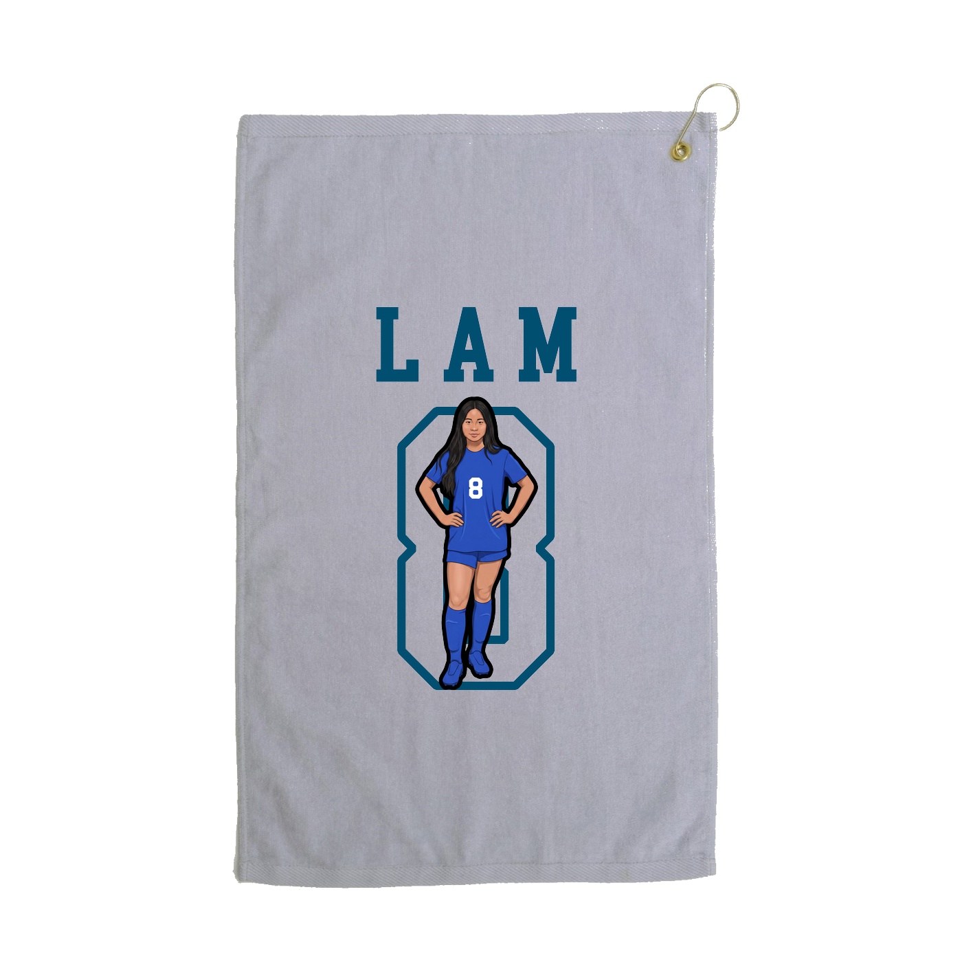 Golf Towel — Shirsey in Grey