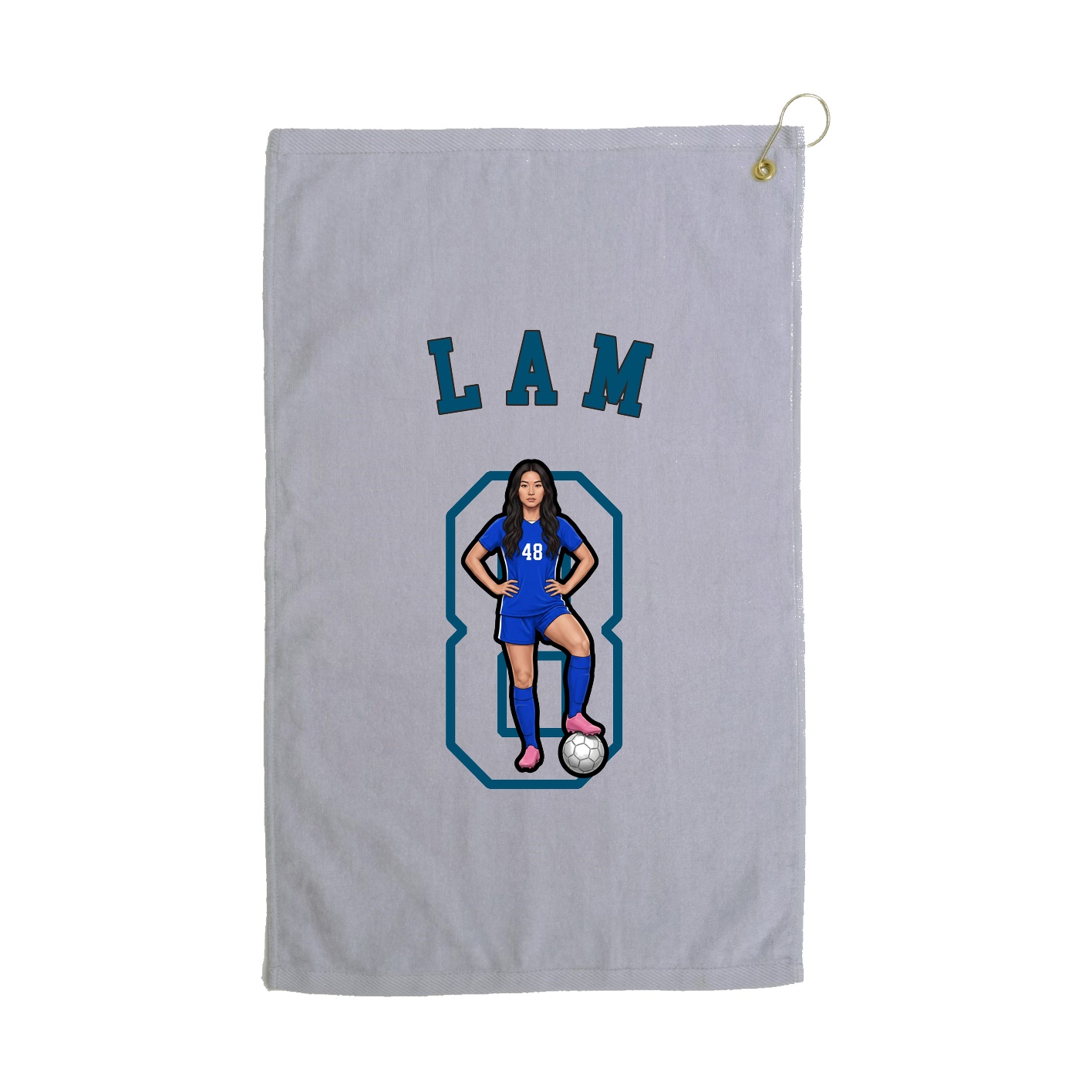 Golf Towel — Shirsey Arch in Grey