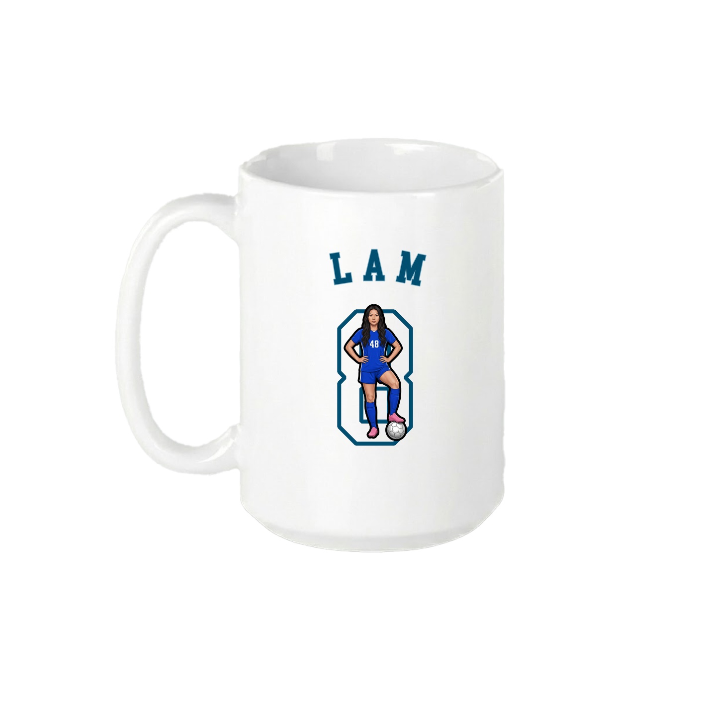 15oz Coffee Mug — Shirsey Arch in White