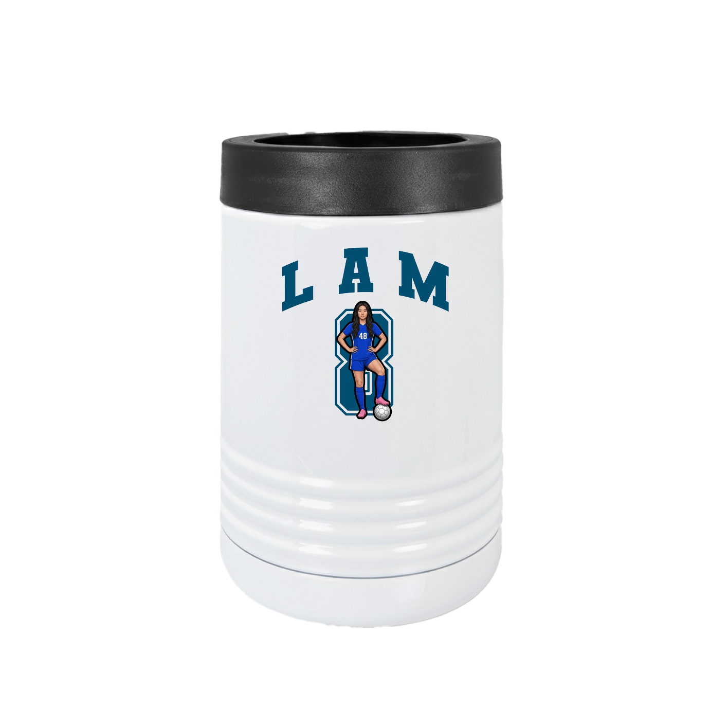 Beverage Holder — Number in White