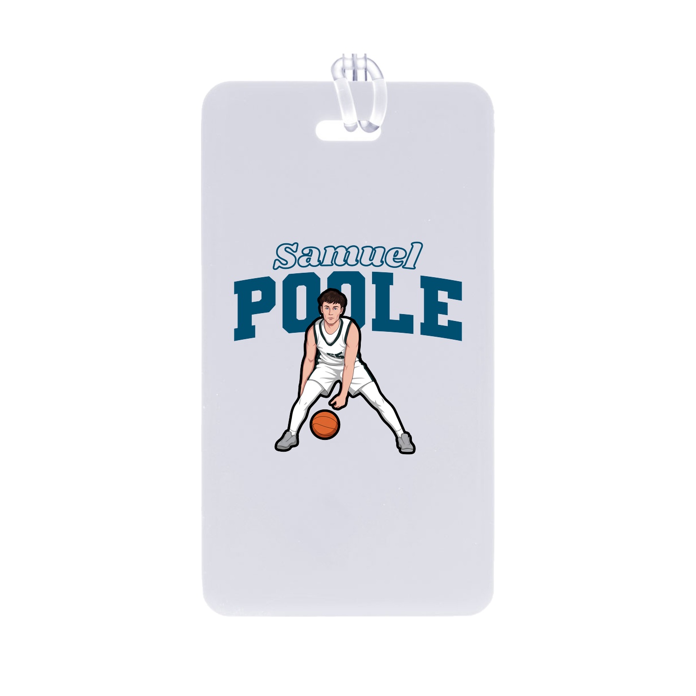 Bag Tag — Name Arch in Classic