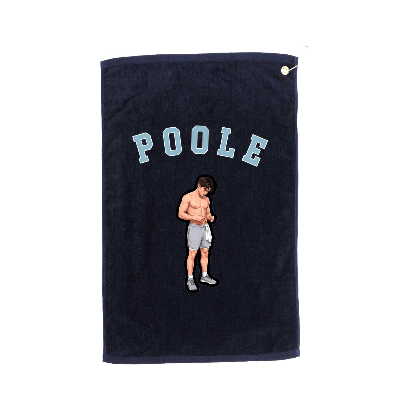 Golf Towel — Shirsey Arch in Navy