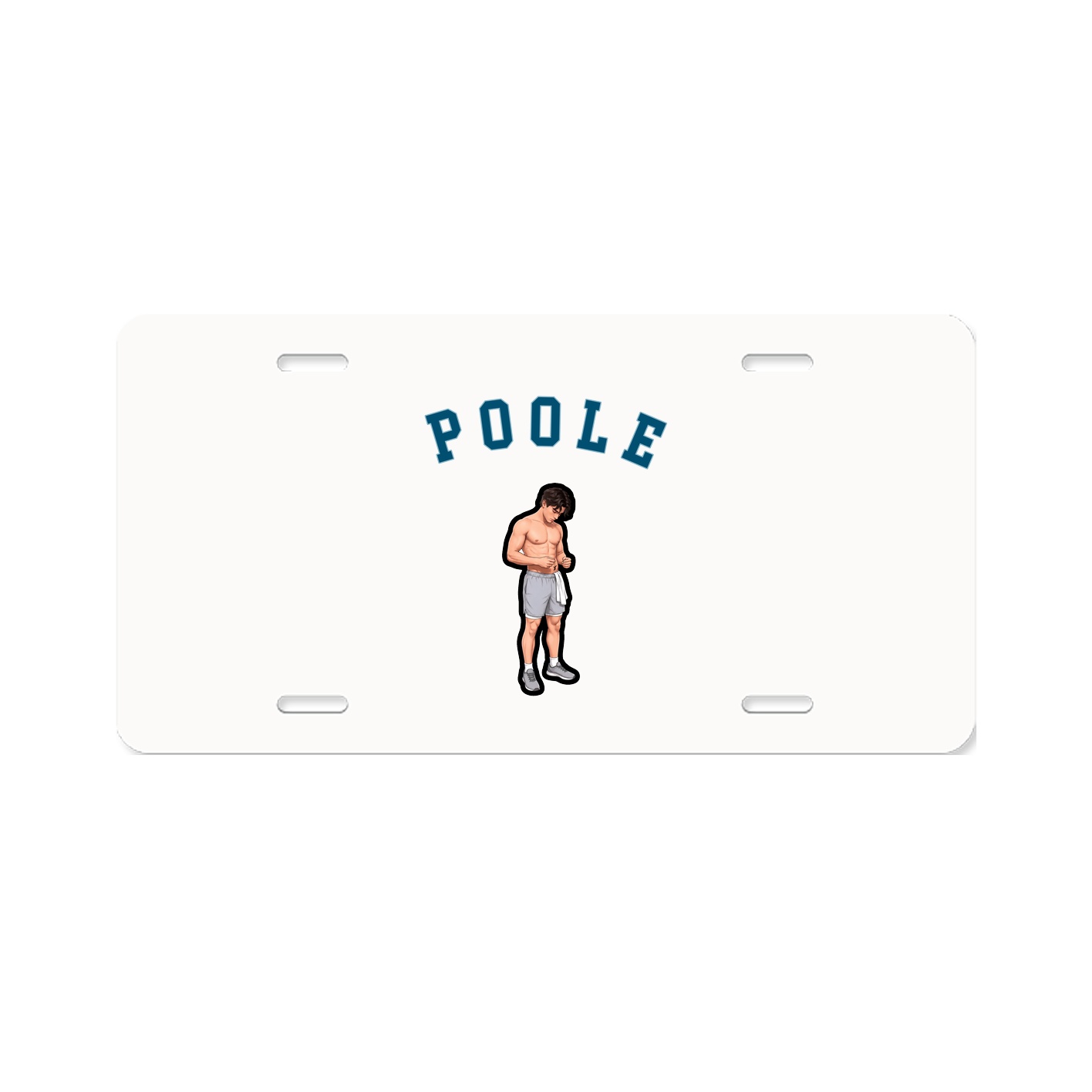 License Plate — Shirsey Arch in Classic