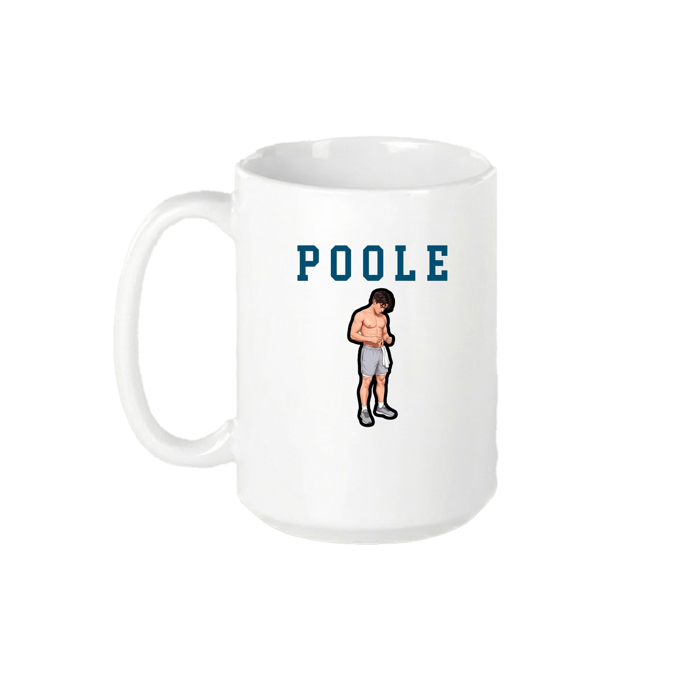15oz Coffee Mug — Shirsey in White