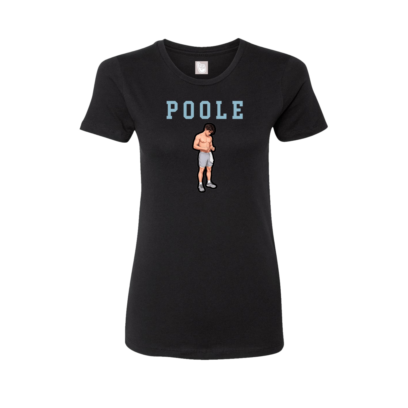 Fitted Women's Tee — Shirsey in Black
