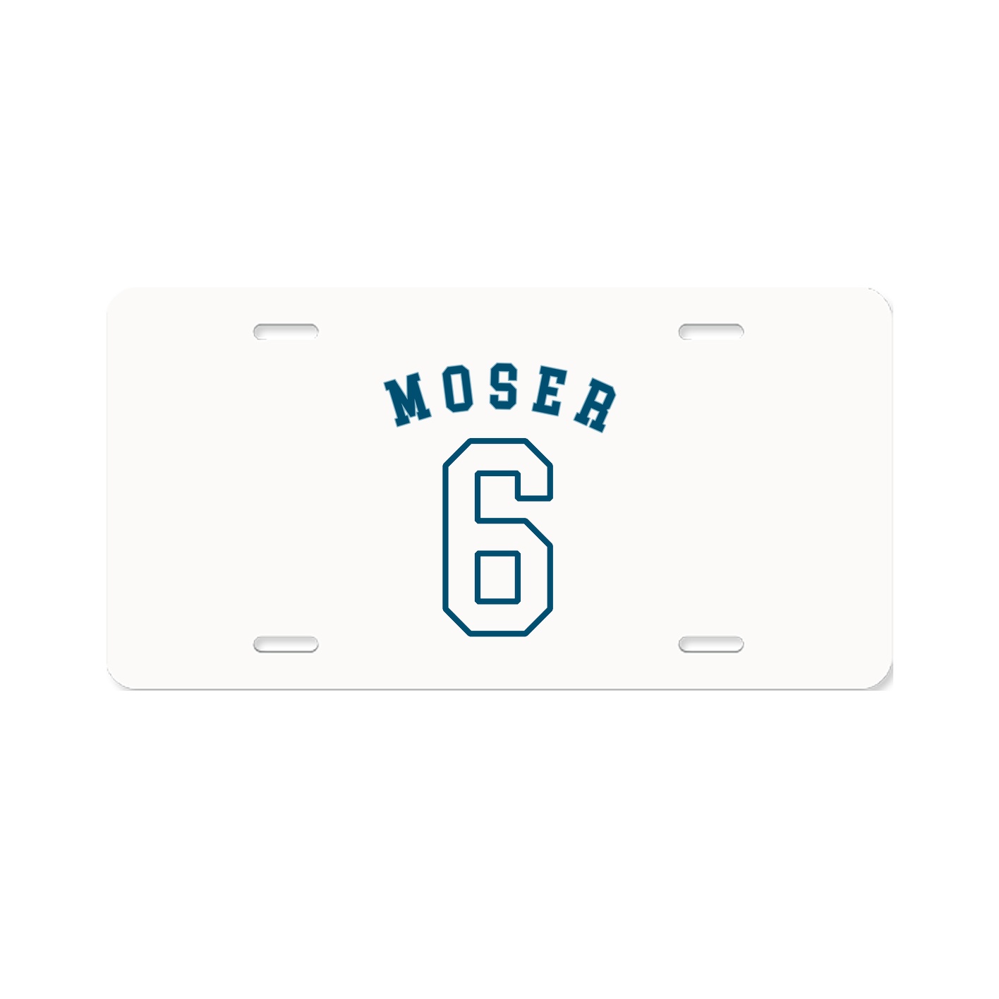 License Plate — Shirsey Arch in Classic