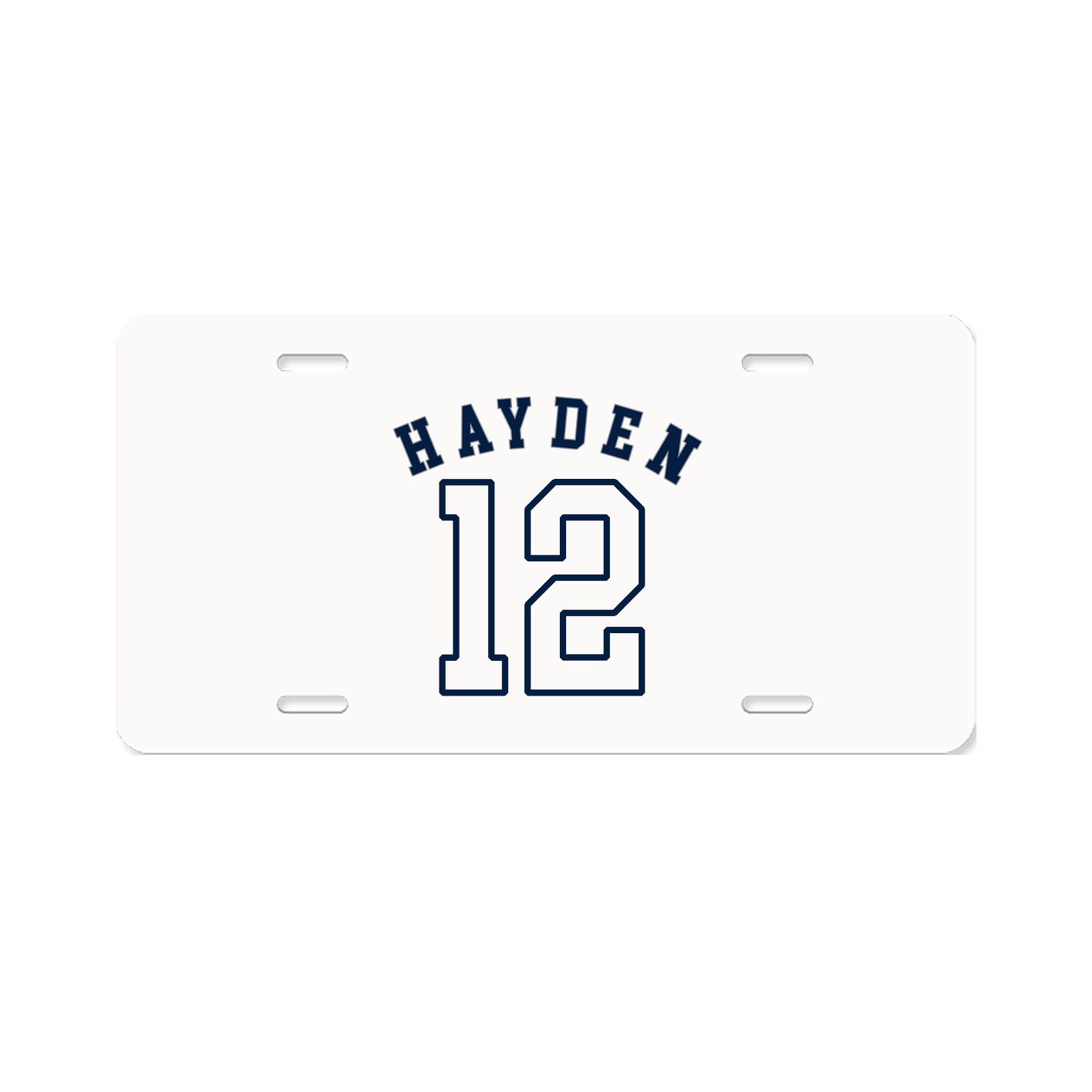 License Plate — Shirsey Arch in Classic