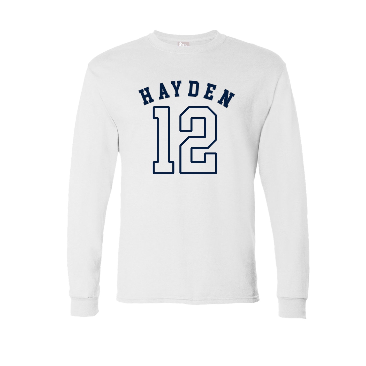 Long Sleeve Tee — Shirsey Arch in White