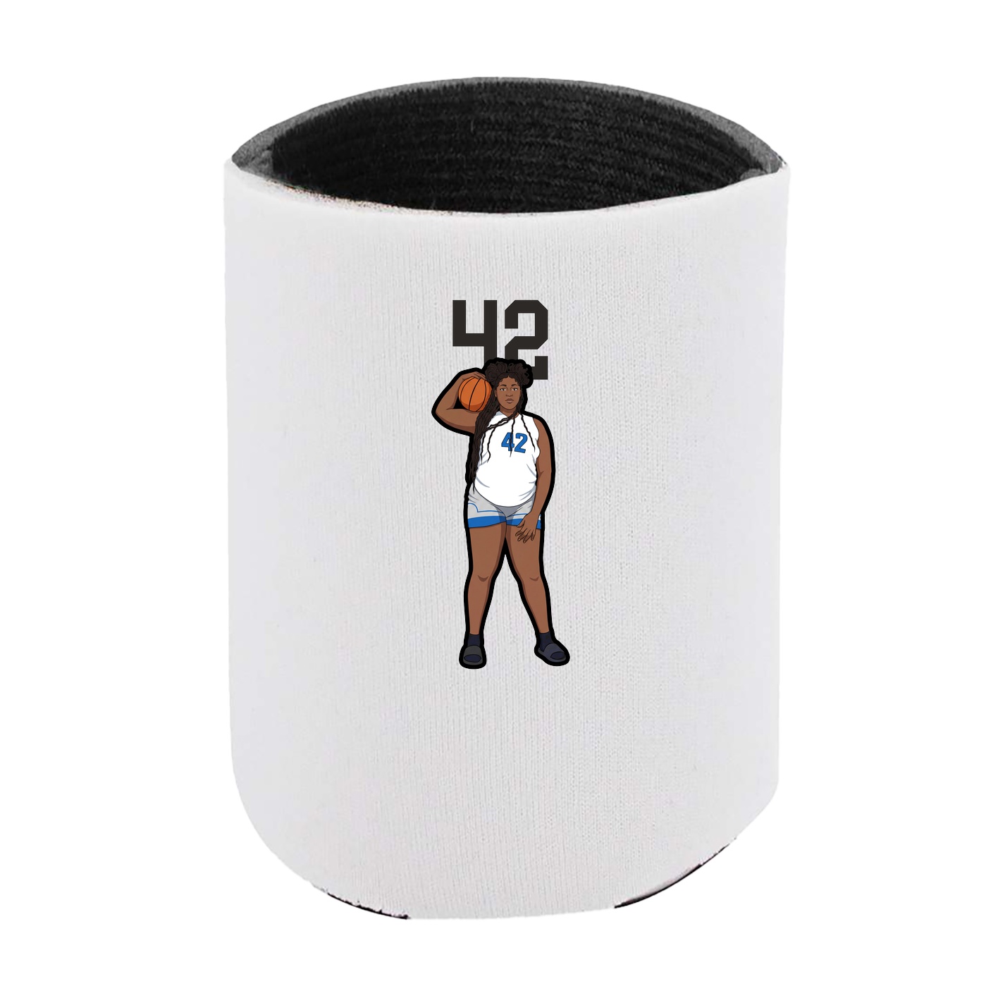 Can Holder — Number Top in White