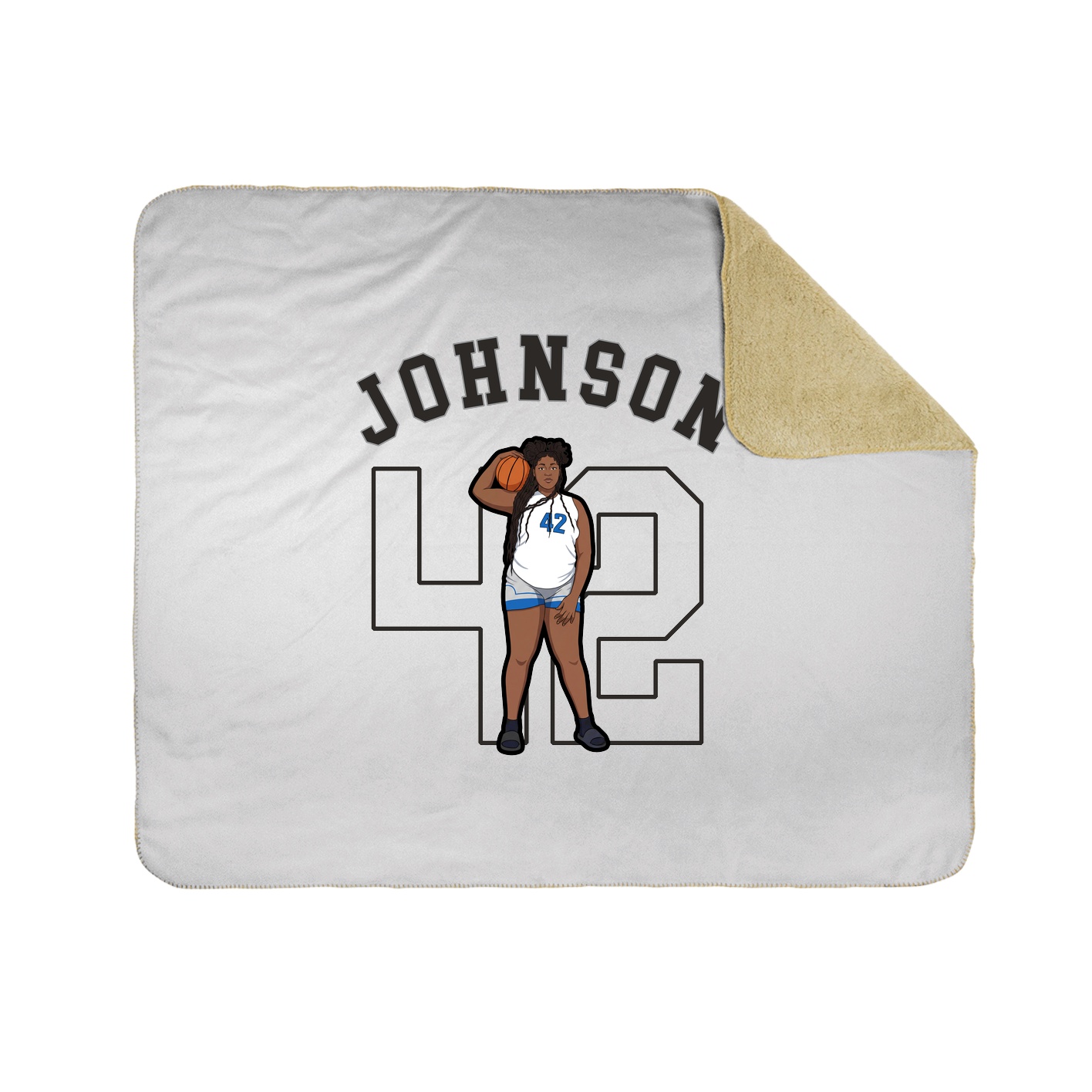 Throw Blanket — Shirsey Arch in White