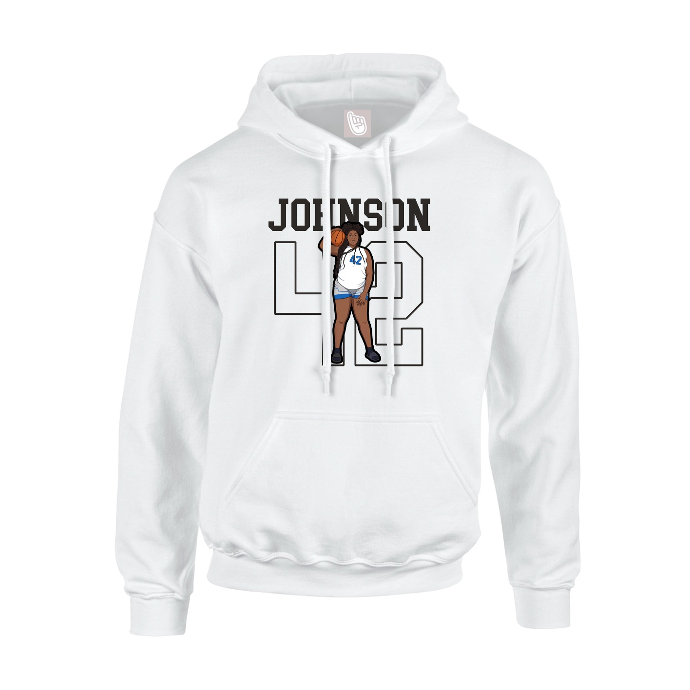 Hoodie — Shirsey in White