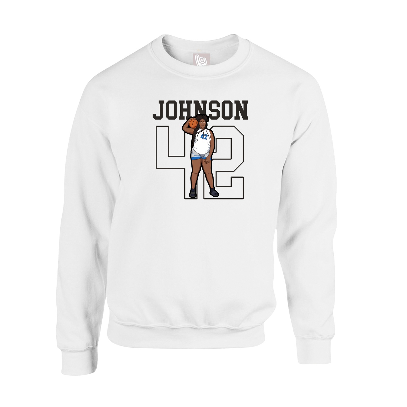 Fleece Crew — Shirsey in White