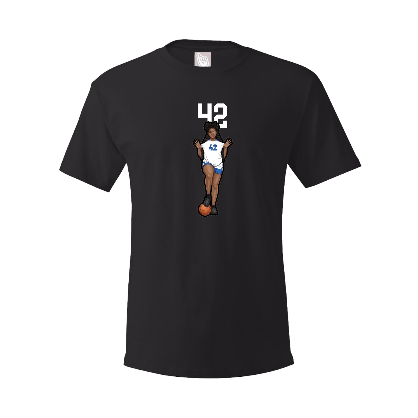 Tee — Number Top in Black