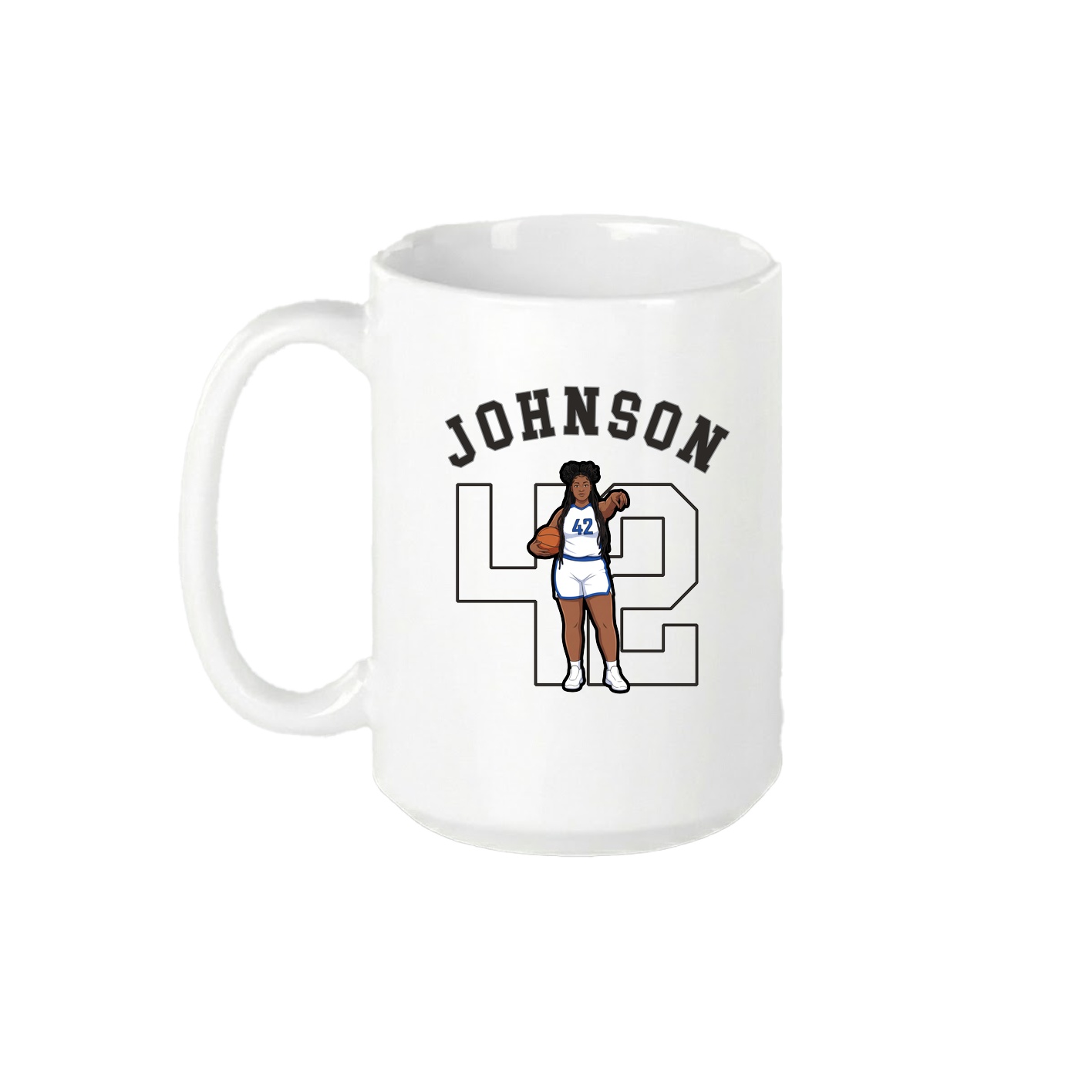 15oz Coffee Mug — Shirsey Arch in White